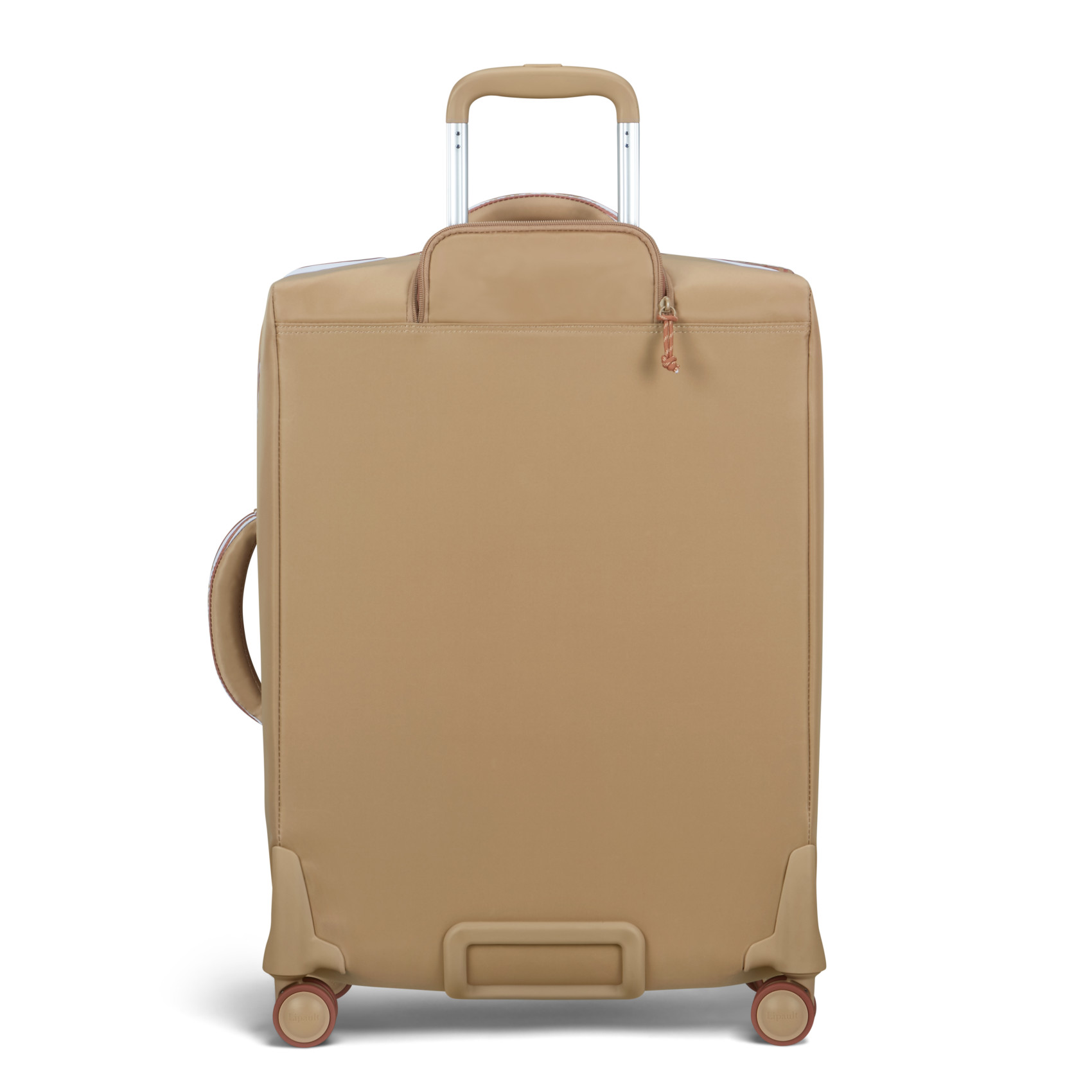 Feather suitcase 4 wheels size M LIPAULT Beige