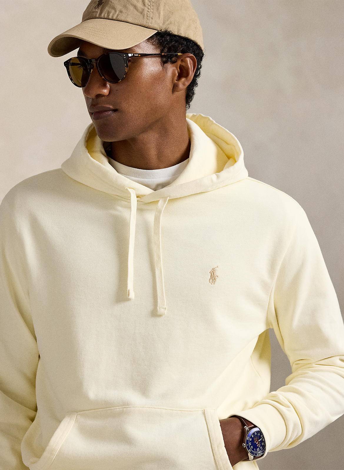 Cotton hoodie POLO RALPH LAUREN Beige