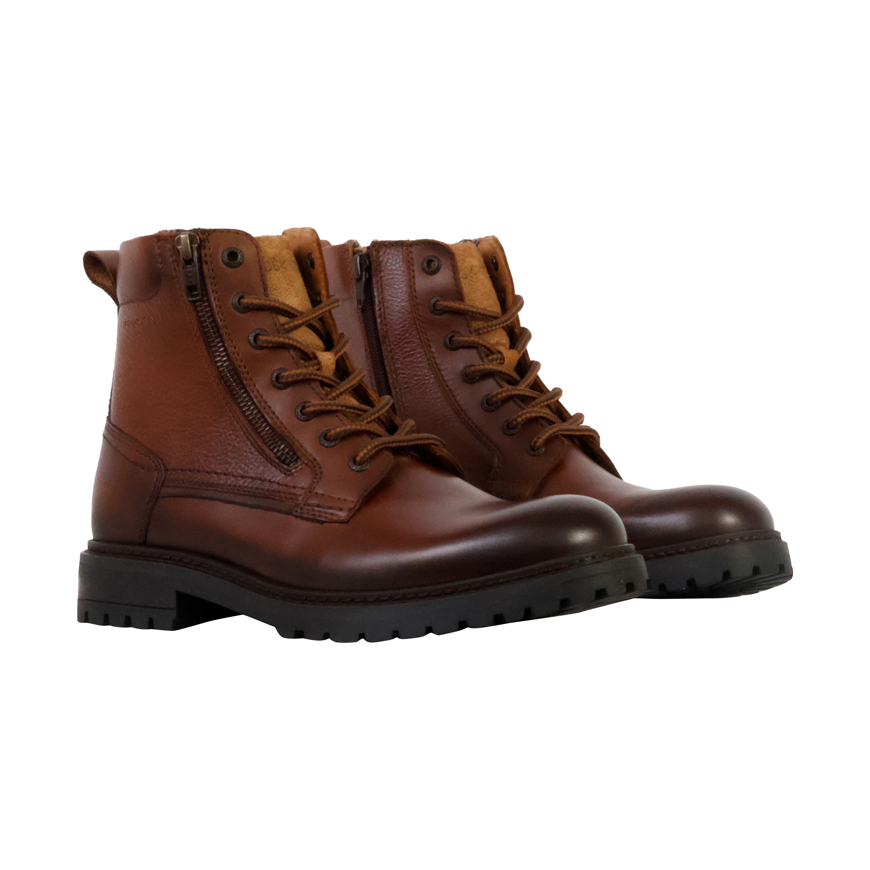Leather ankle boot Utopia REDSKINS Brown