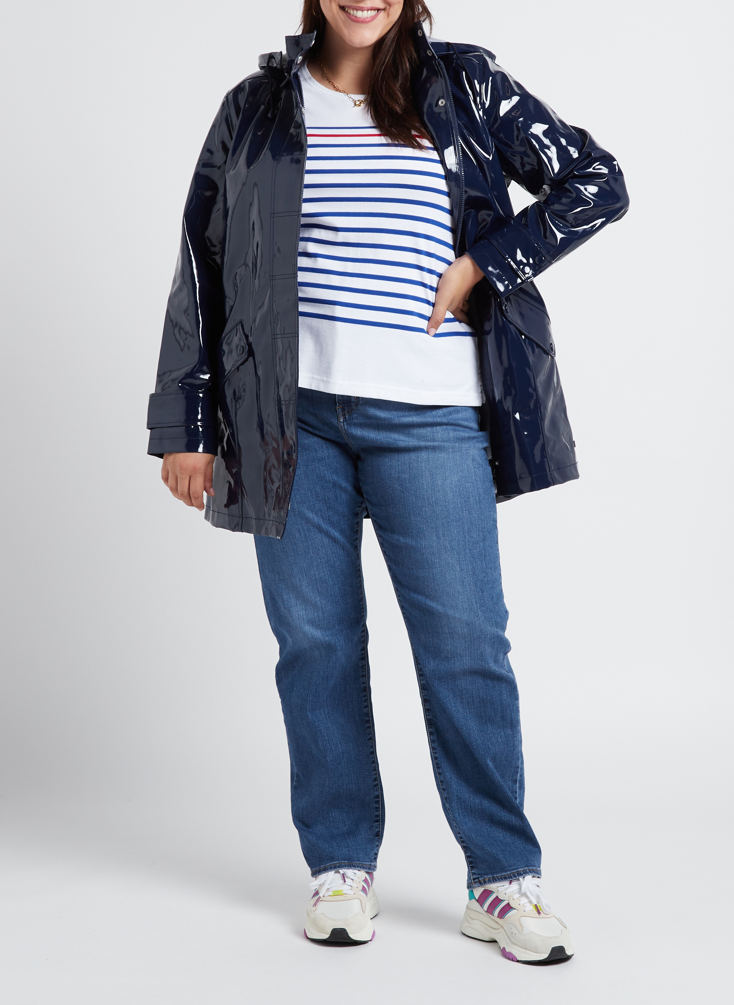 Rechte jeans met hoge taille LEVI'S Jeans verschoten