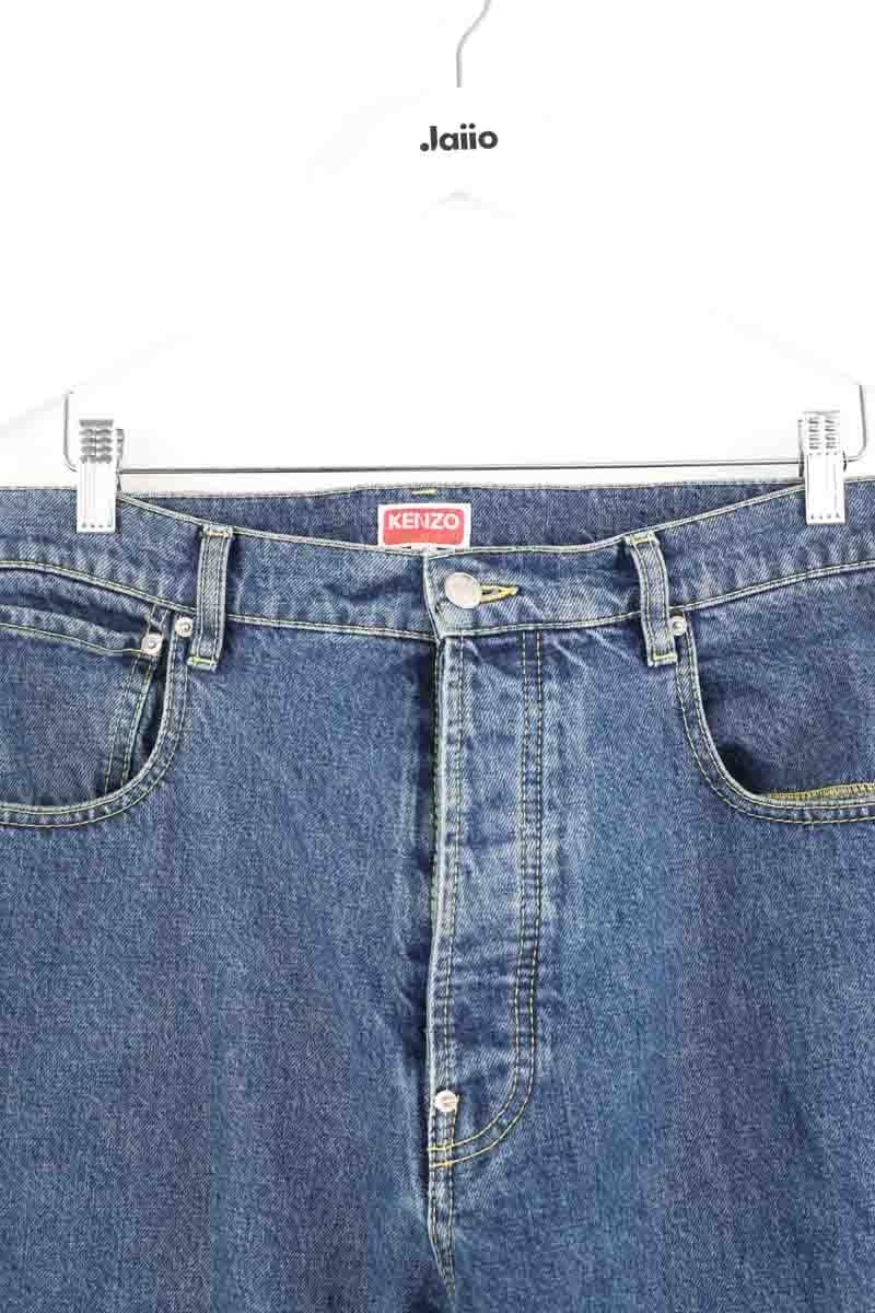 - Straight-leg jeans
- 5 pockets
- Straight cut
- Faded effect KENZO - SECONDE MAIN Blue