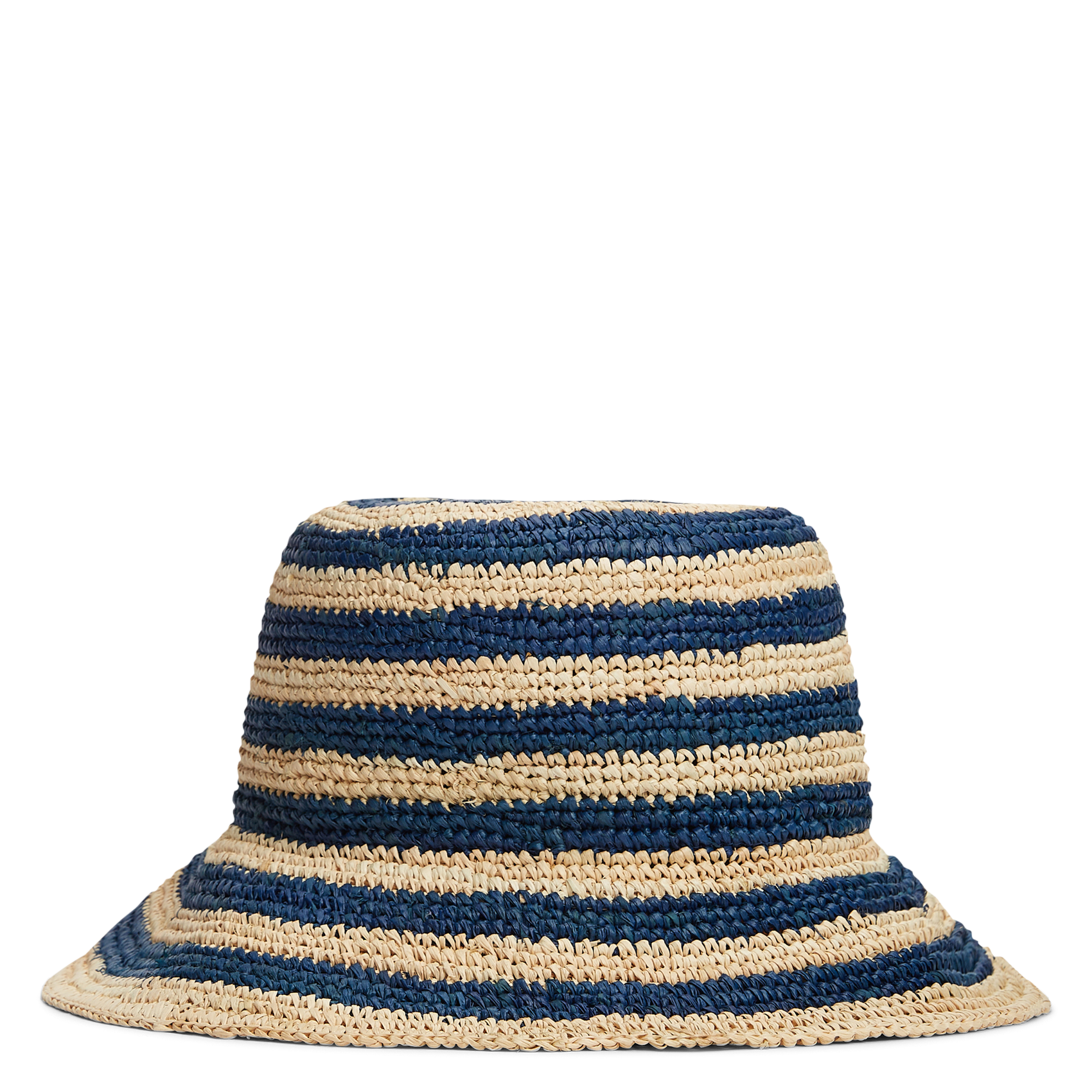 Gestreepte hoed TOMMY HILFIGER Blauw