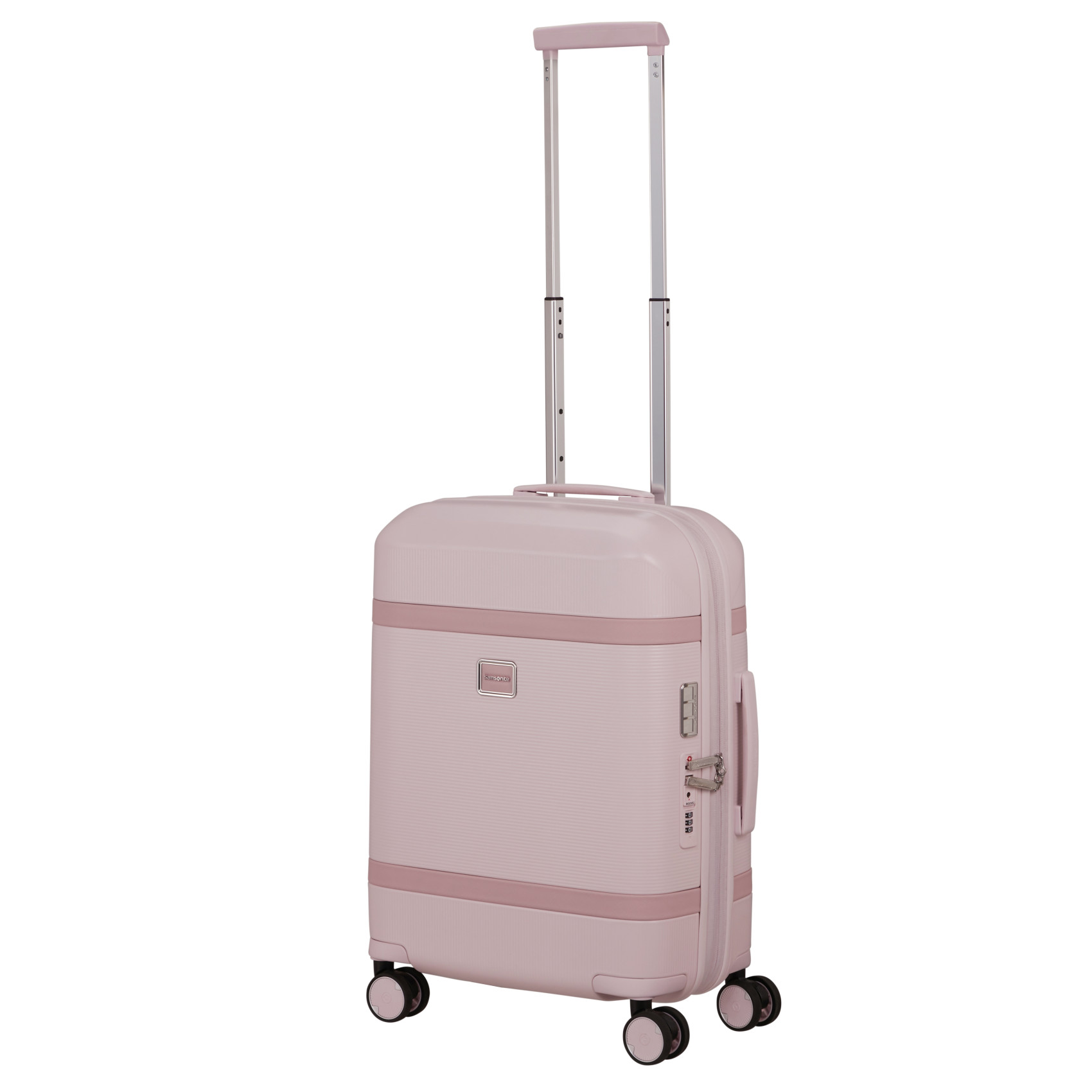 Image suitcase 4 wheels size small SAMSONITE Pink