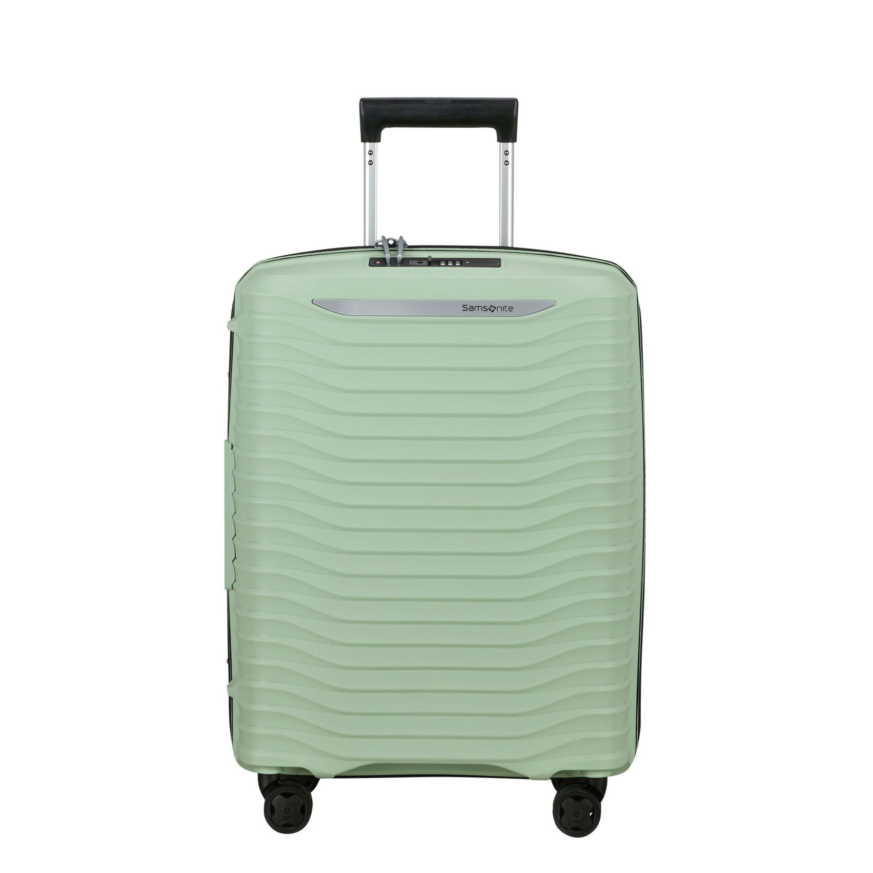 Upscape 4-wheel carry-on suitcase Green