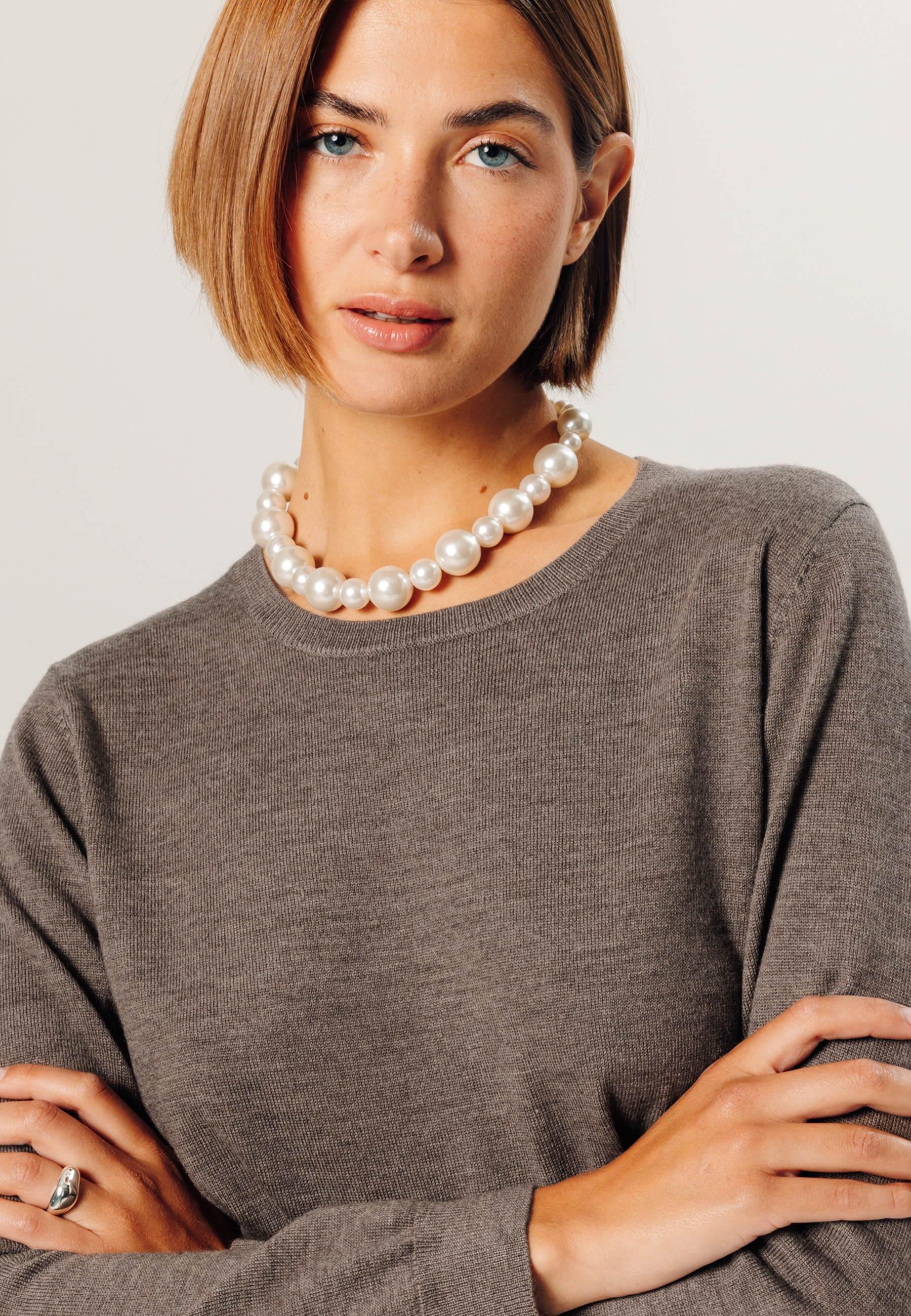 Merino wool sweater RODIER Brown