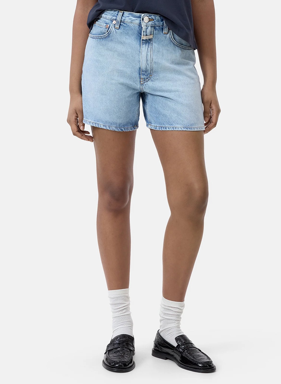 Short en jean CLOSED Bleu
