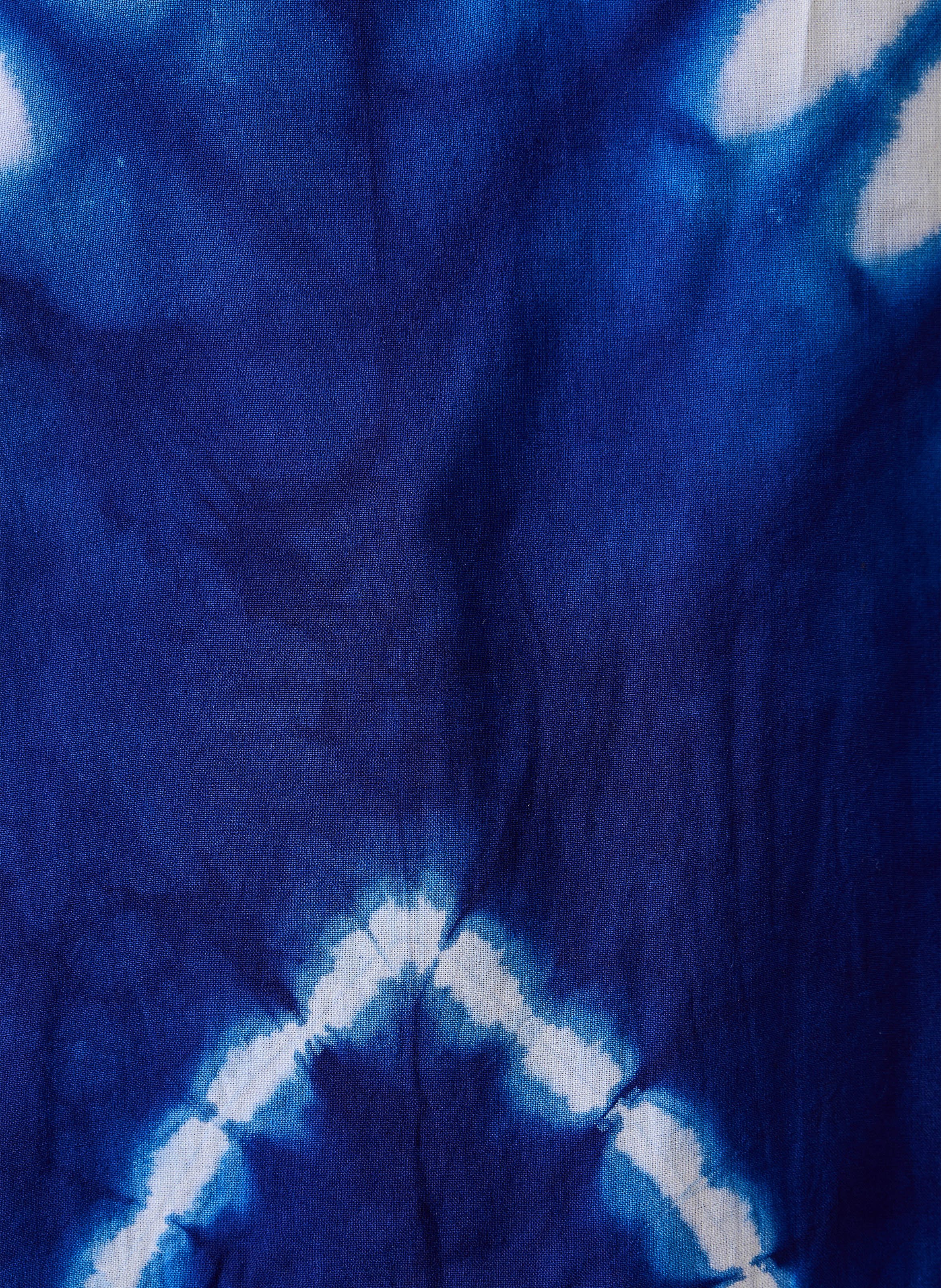 Tie-dye printed top LA FEE MARABOUTEE Blue