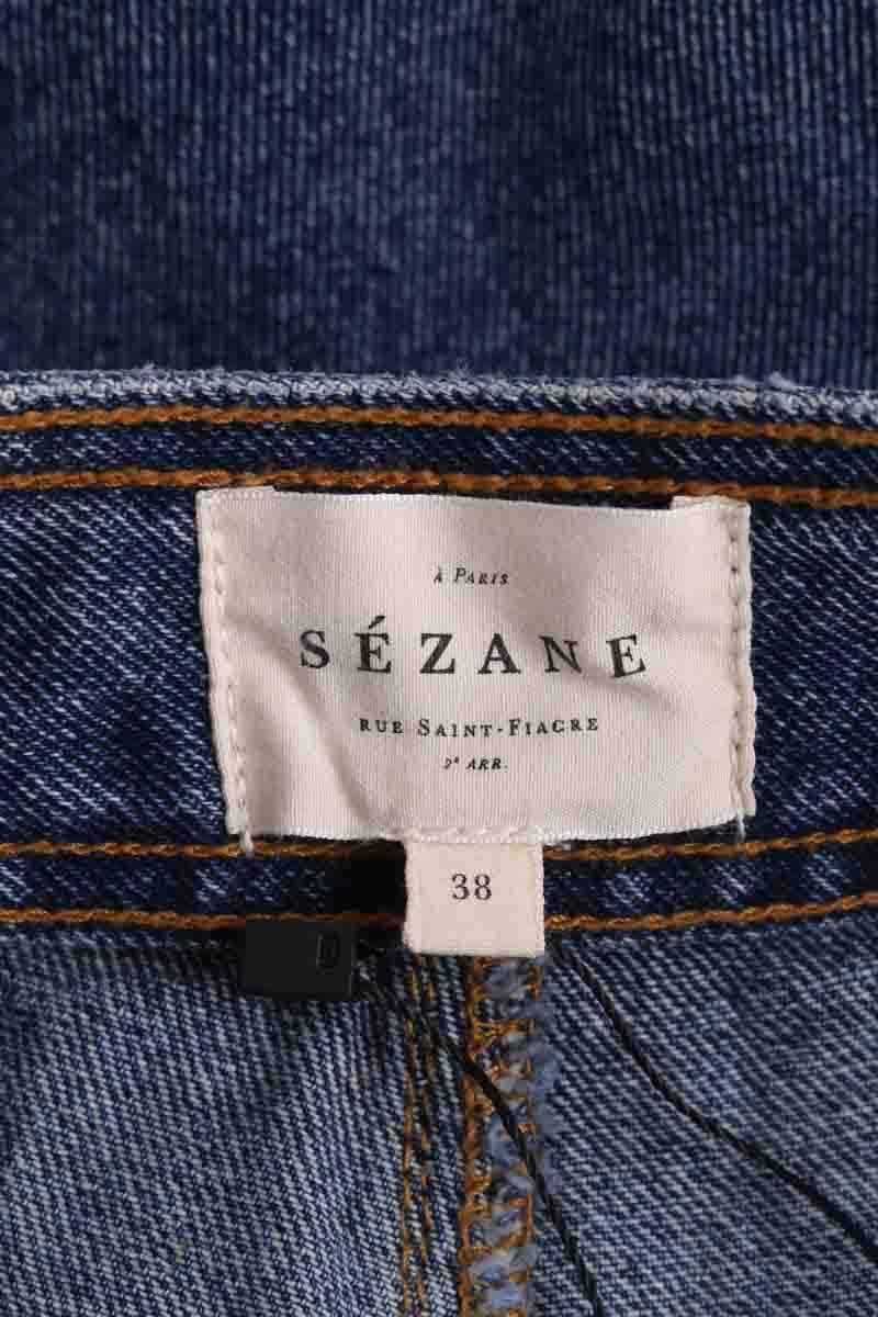 Straight jeans SEZANE - Seconde main Blue