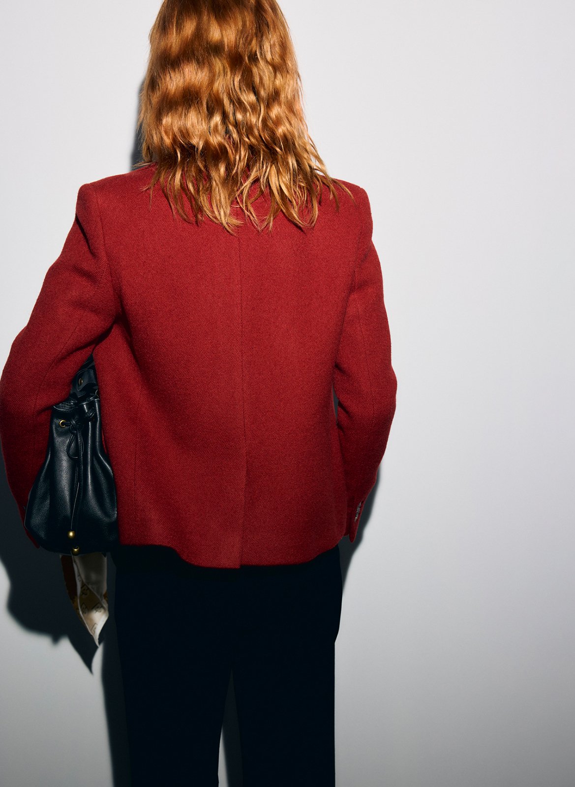 Straight wool blazer GERARD DAREL Red