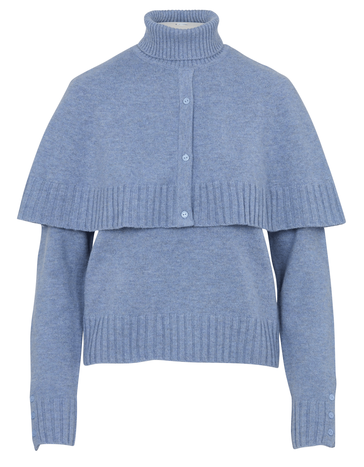 Round-neck wool sweater BERENICE