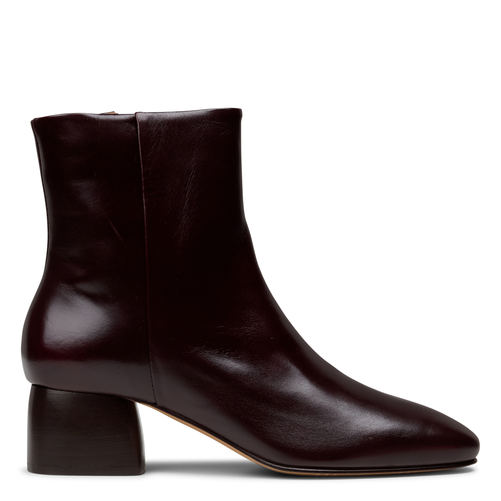 Bottines en cuir  BOBBIES Prune
