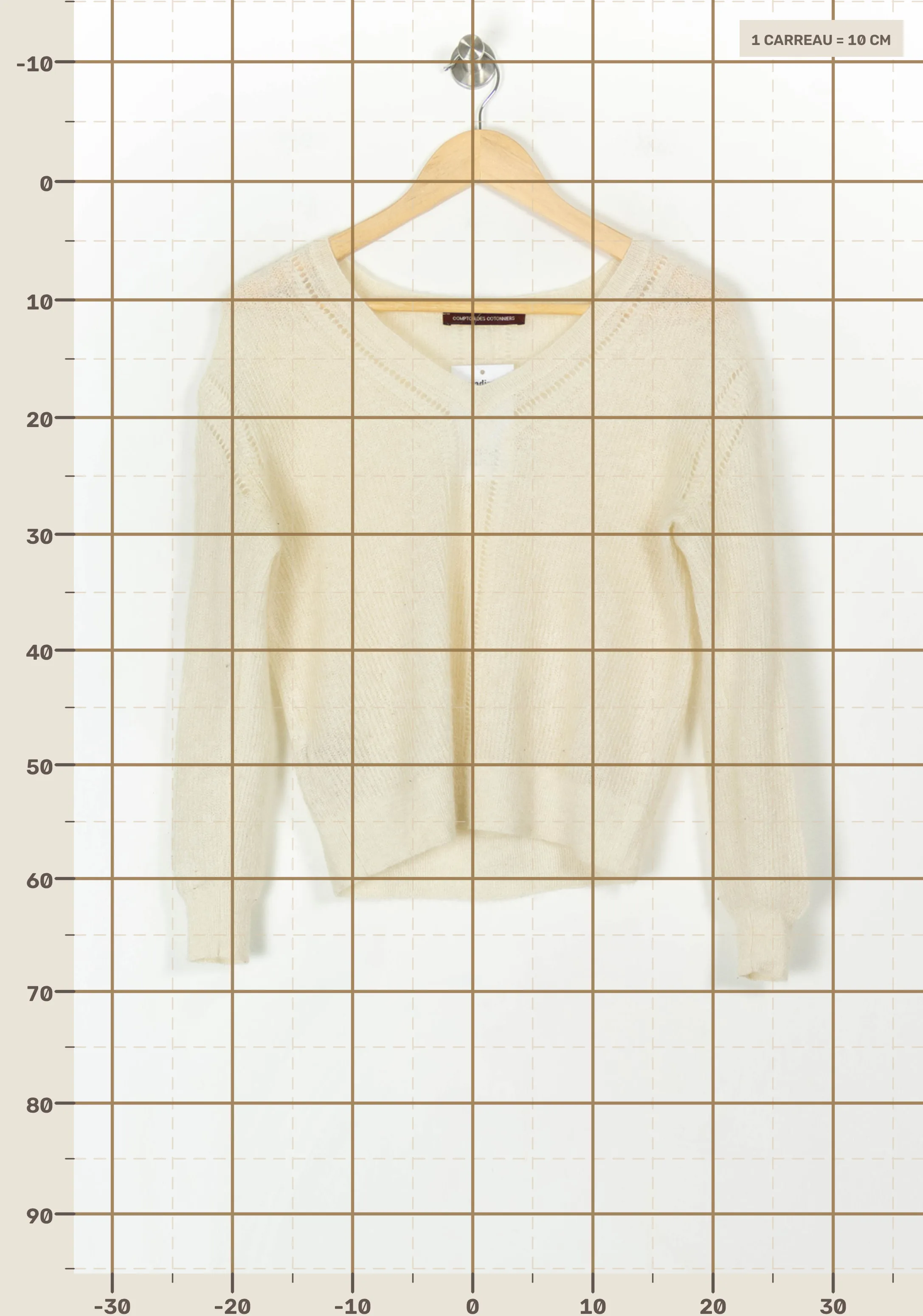 Knitwear COMPTOIR DES COTONNIERS - Seconde main White