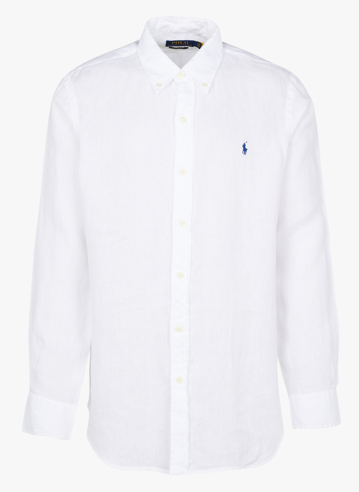 koper Gebruikelijk Grootte Regular-fit, Linnen Overhemd Met Amerikaanse Kraag Z196sc19 Polo Ralph  Lauren - Heren | Place des Tendances