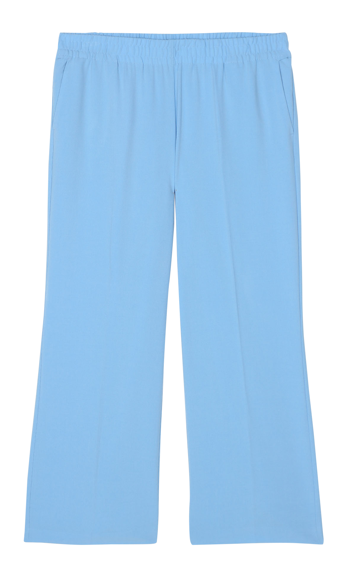 Pantalon large taille mi-haute VERO MODA CURVE Bleu