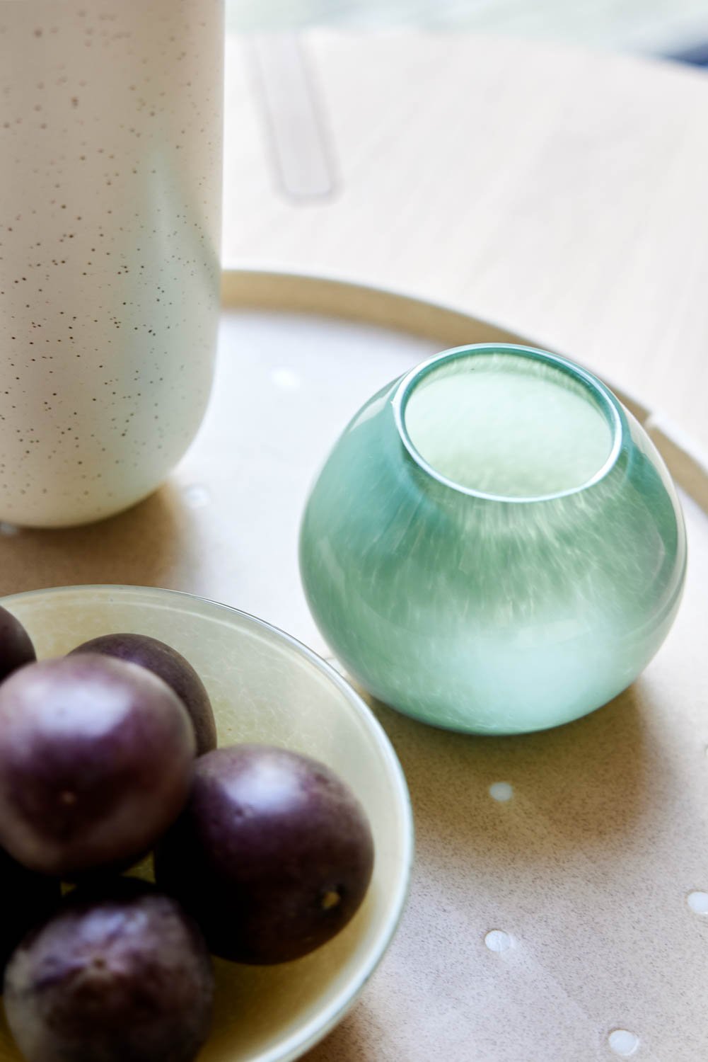 Glass vase OYOY LIVING DESIGN Green