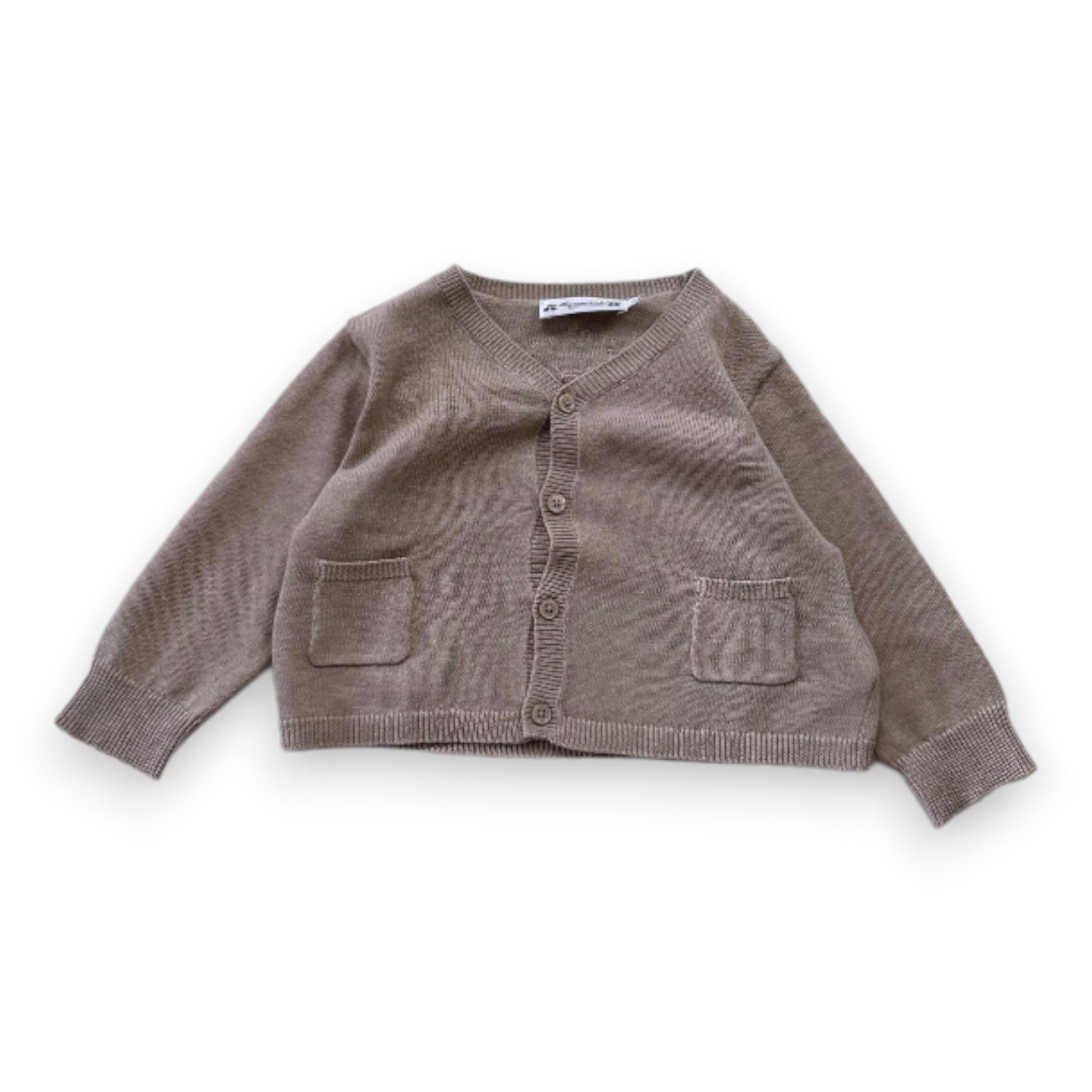 Brown baby cardigan - 18 months BONPOINT - Seconde Main Brown