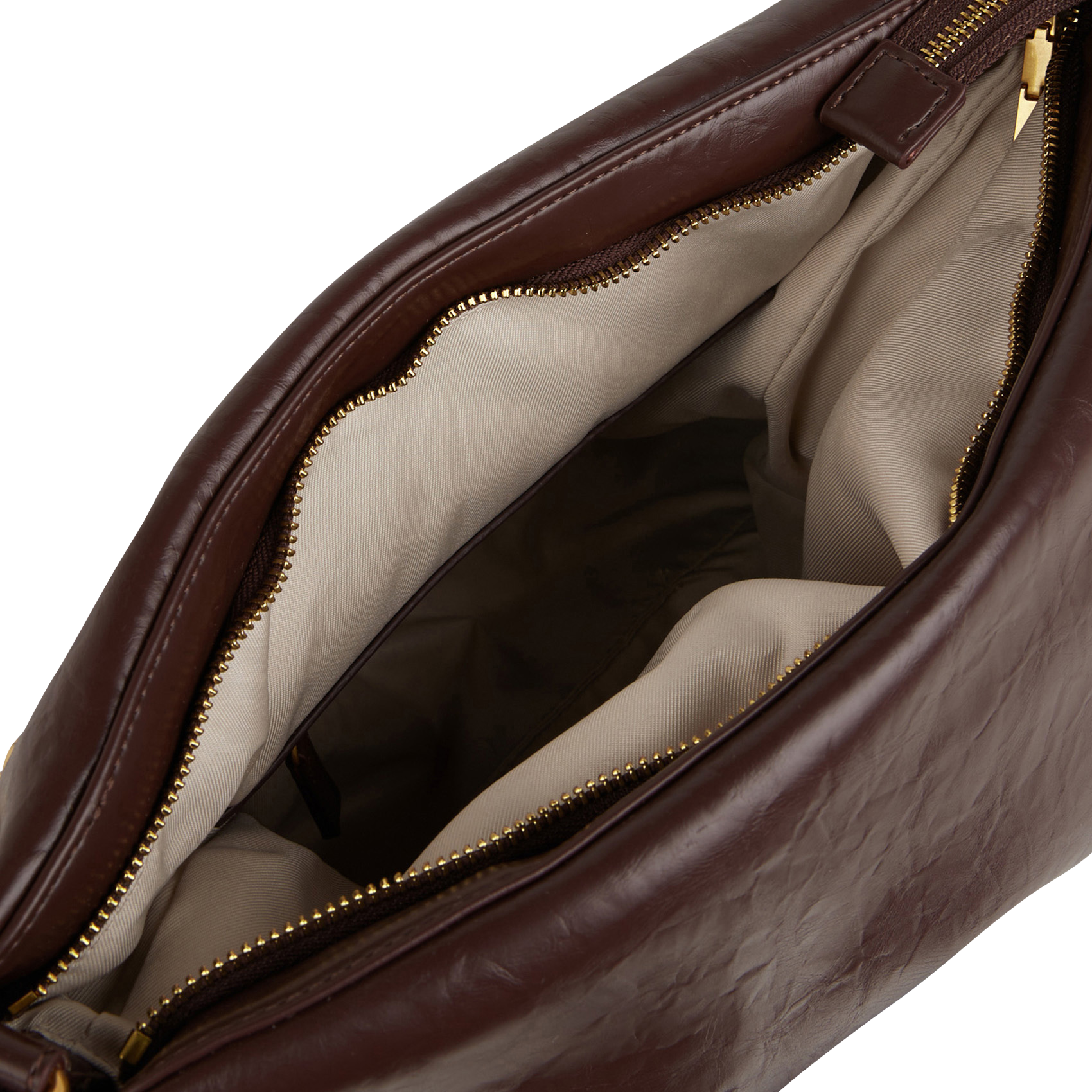 Sac à main effet cuir LIU JO Marron