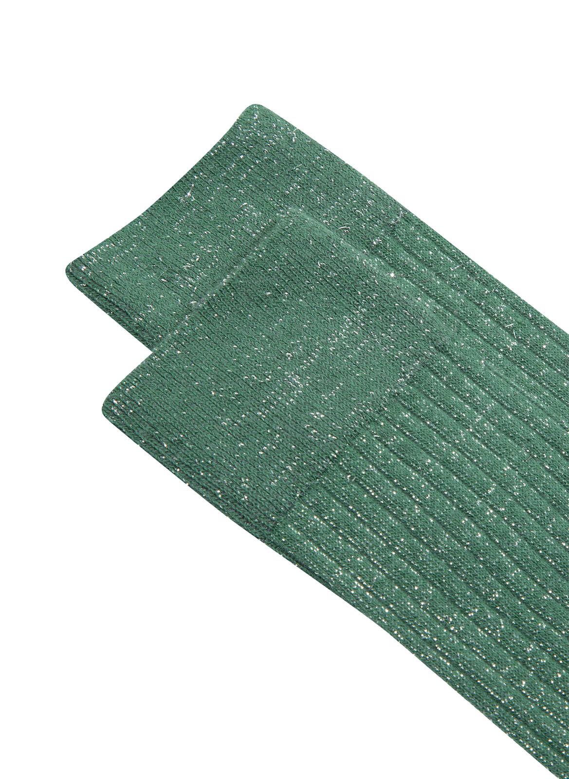 Chaussettes hautes pailletées  ANT45 Vert
