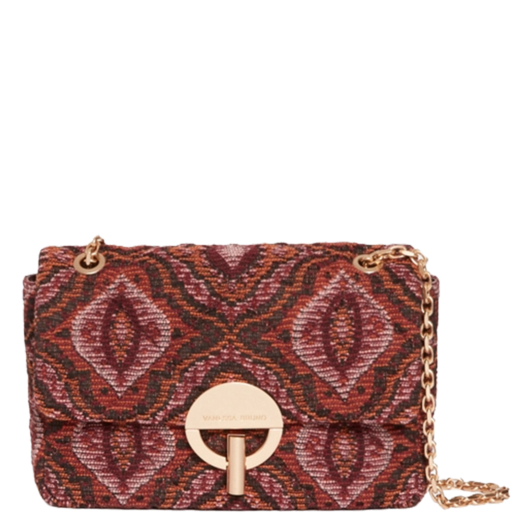 Sac bandoulière imprimée VANESSA BRUNO Multicolore