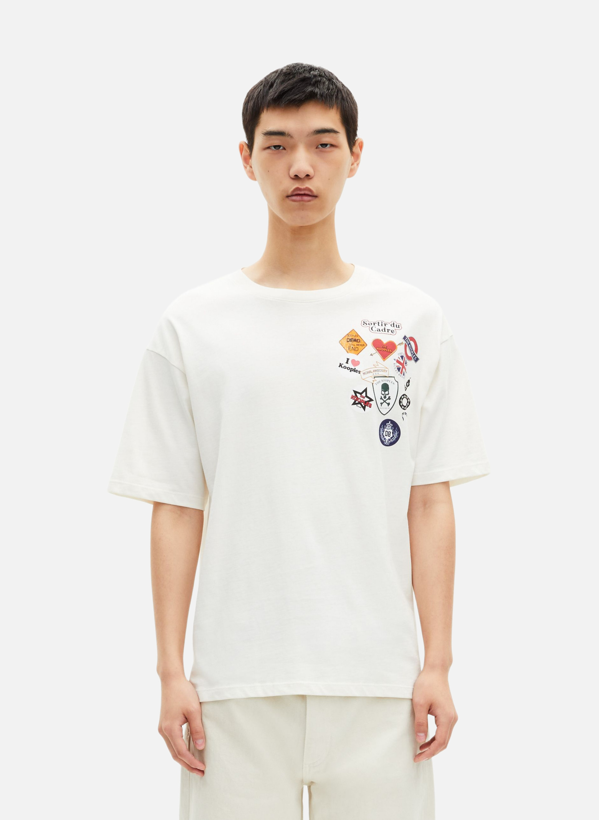 T-shirt THE KOOPLES Beige
