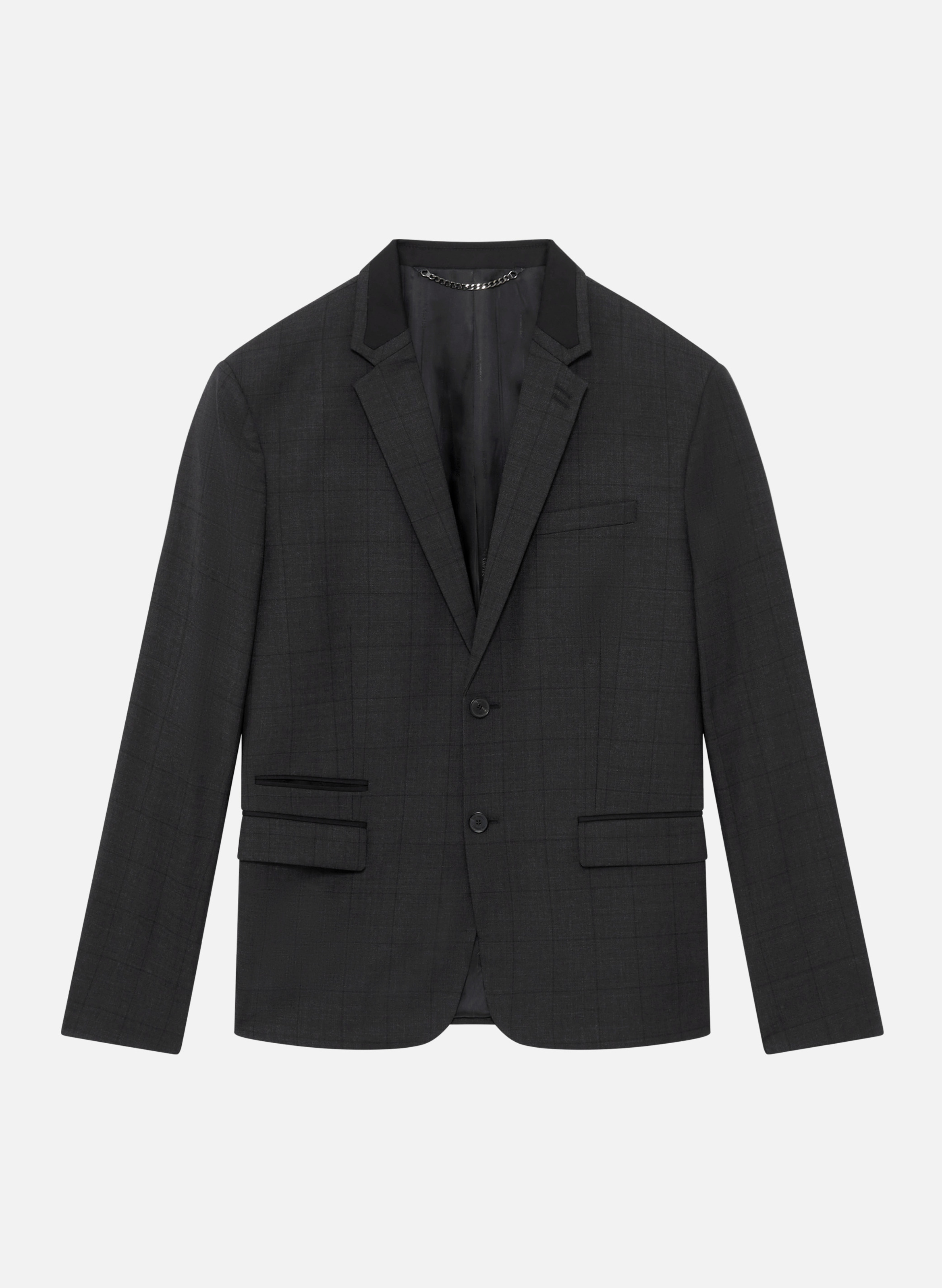 Checked blazer THE KOOPLES Black