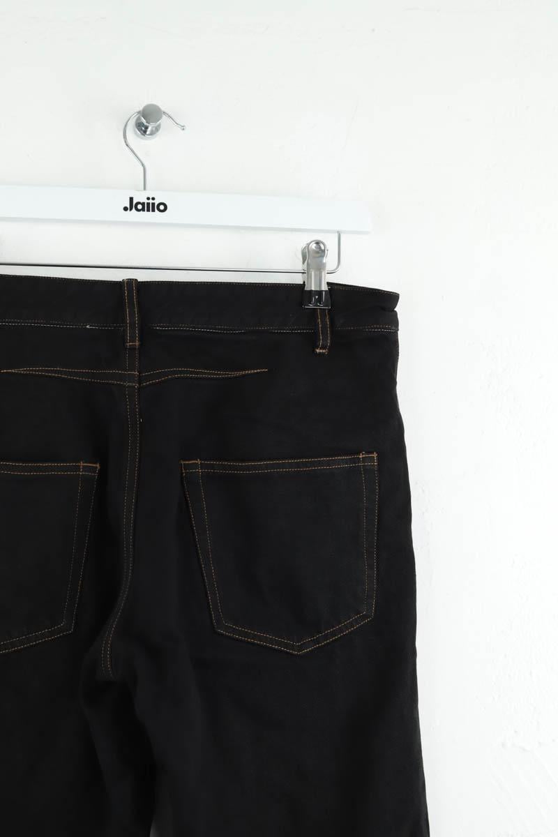 Cotton straight jeans ISABEL MARANT - Seconde Main Black