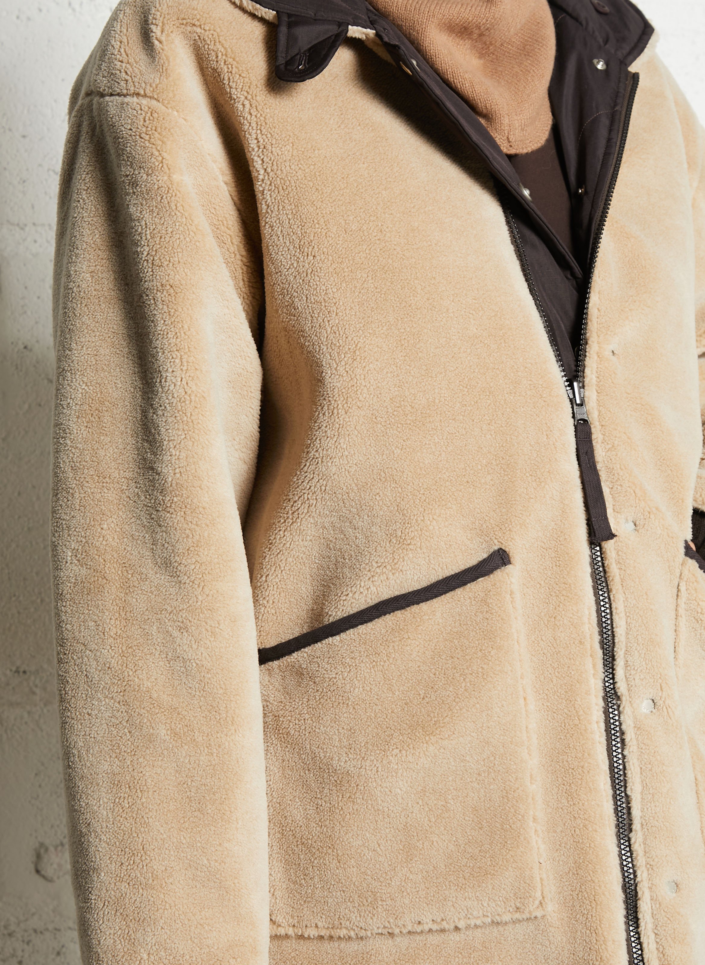 Doudoune oversize TAION Beige