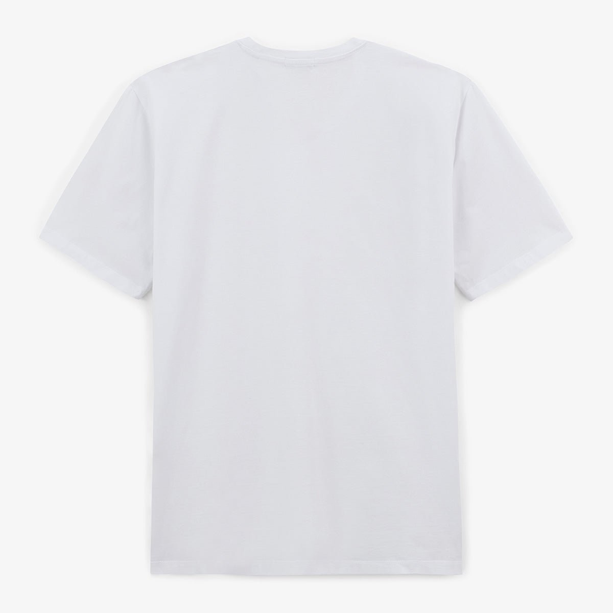 Round-neck cotton T-shirt SERGE BLANCO White