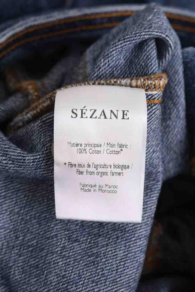 Straight jeans SEZANE - Seconde main Blue