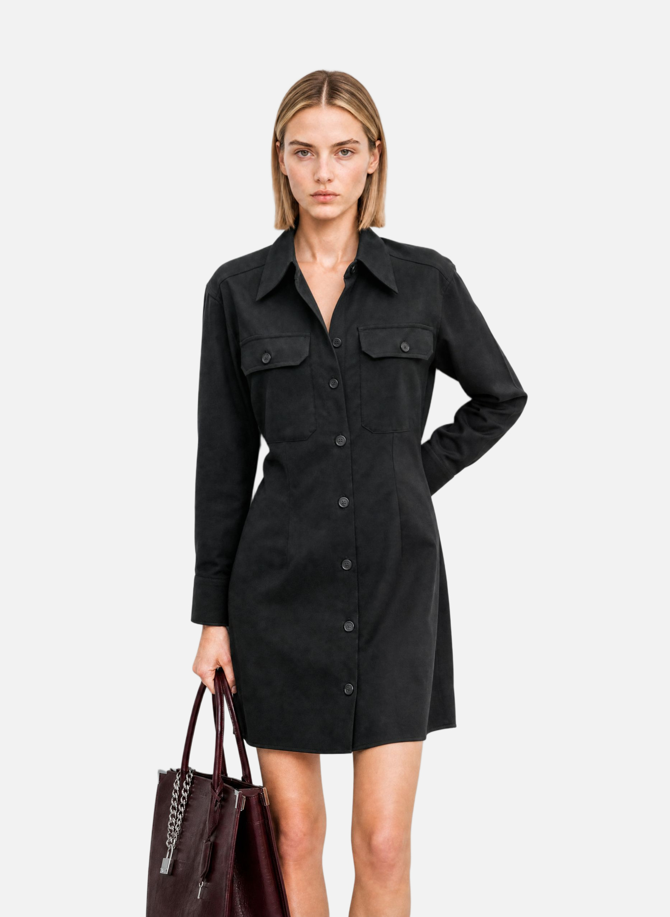 Short wool-blend dress THE KOOPLES Black