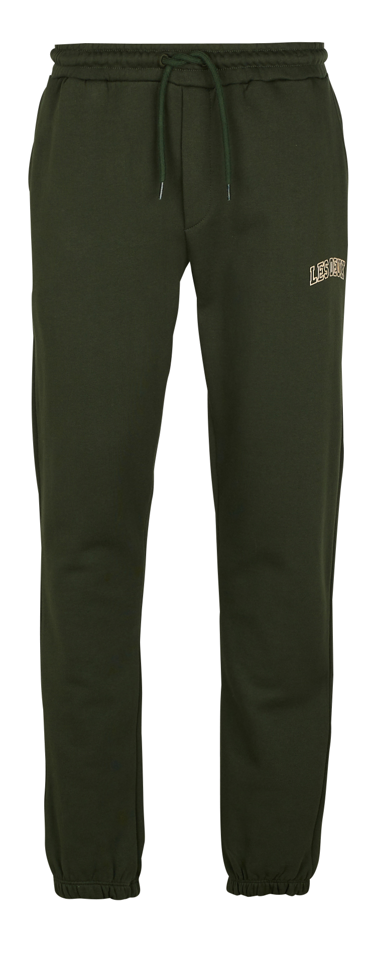 Jogginghose aus Baumwolle mit Sticklogo LES DEUX Schwarz