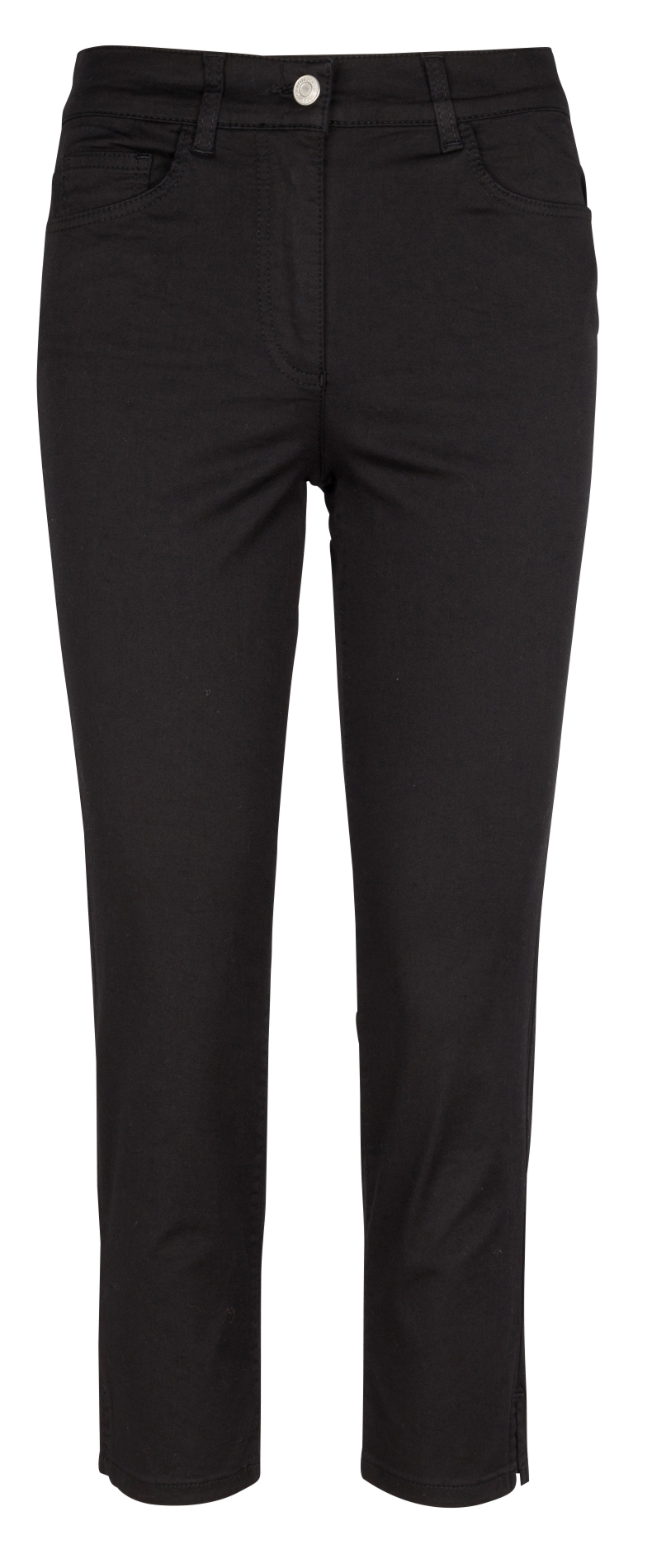 Cropped cotton-blend pants PK012-MASONB Noir