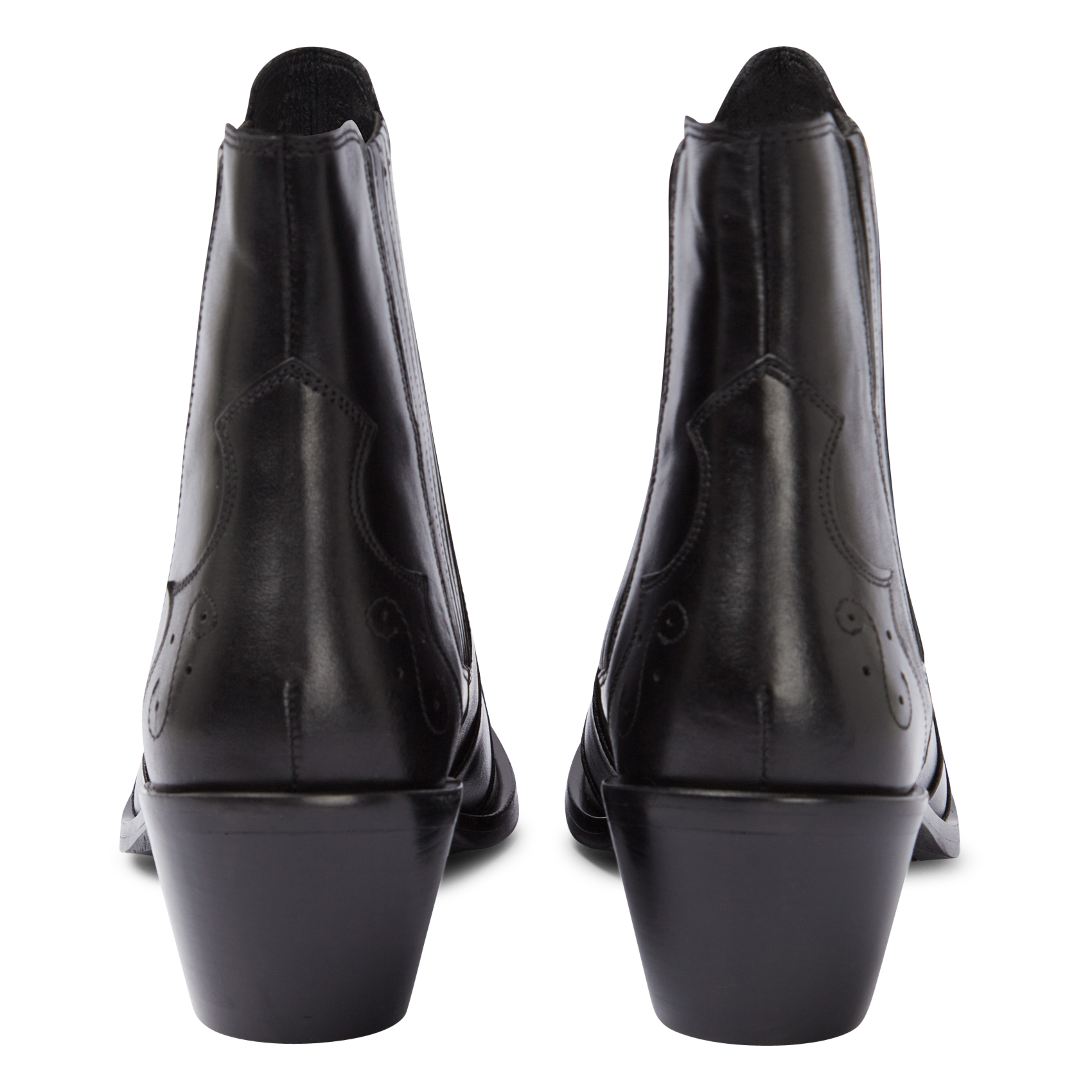 Boots en cuir MELLOW YELLOW Noir