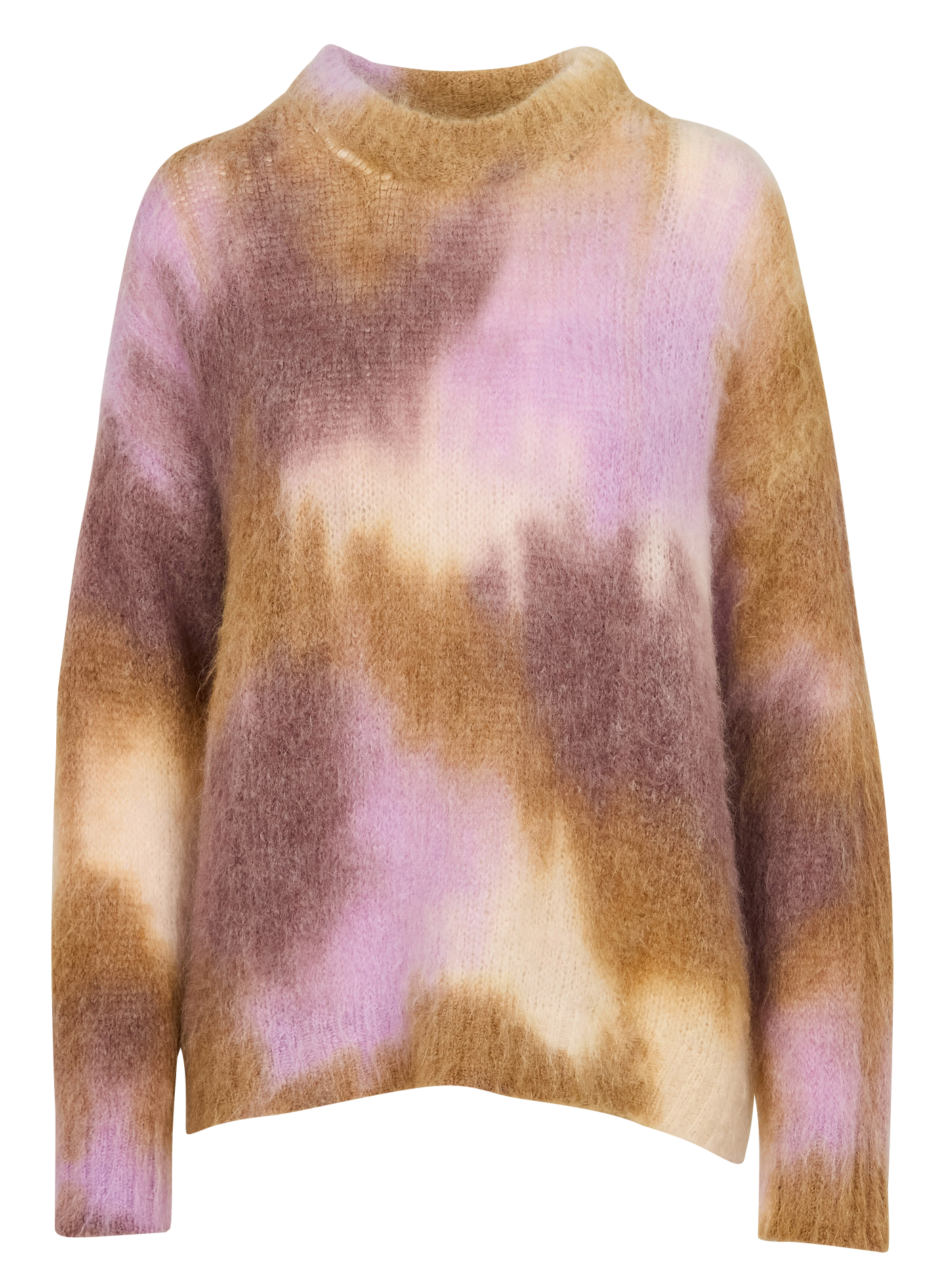 Pull ample à col rond Violet