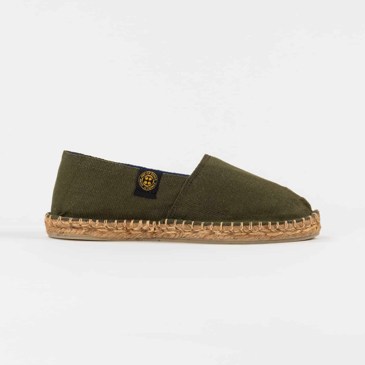 Striped espadrilles ART OF SOULE Green