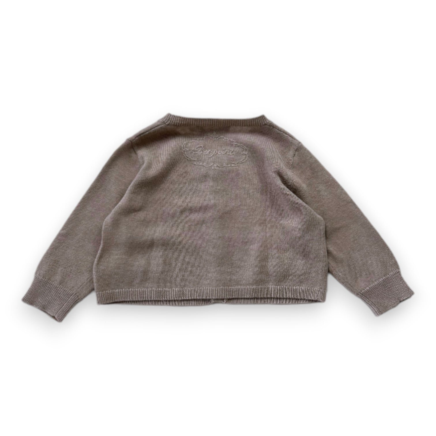 Brown baby cardigan - 18 months BONPOINT - Seconde Main Brown