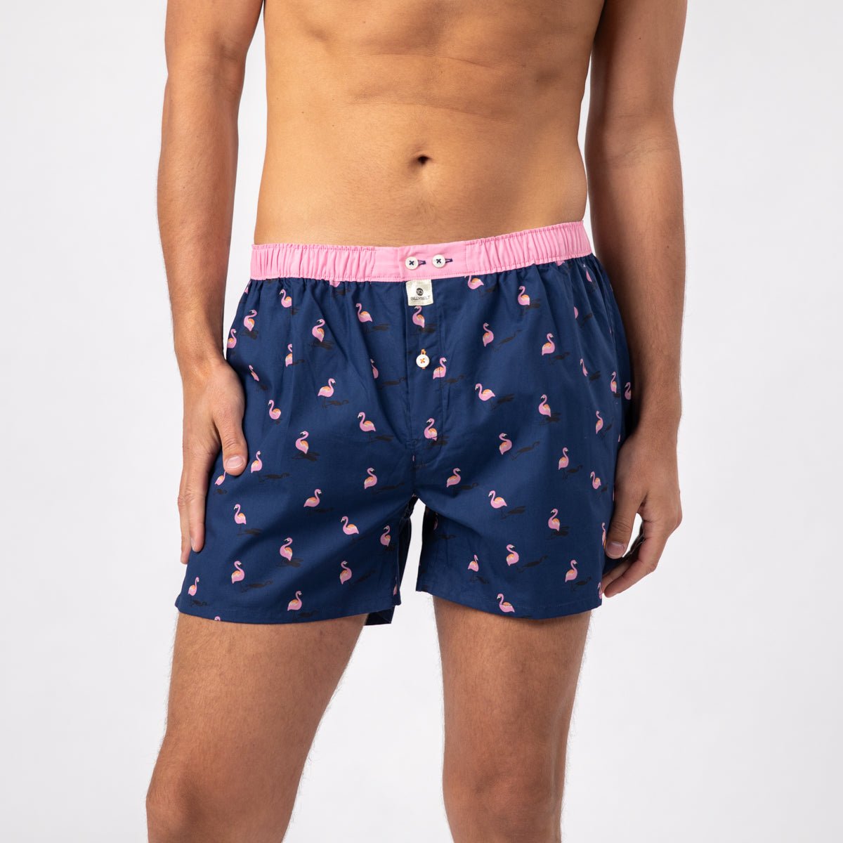 Organic cotton boxer shorts BILLYBELT Blue