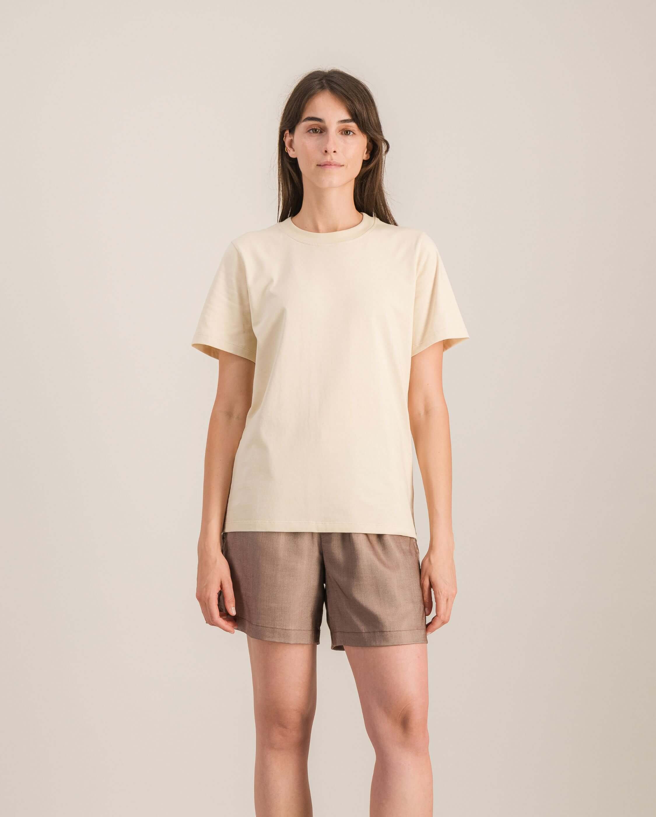 Short women's pajama, chocolate ANGARDE Brown