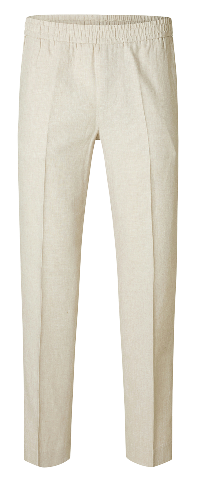 Pleated trousers SELECTED Beige