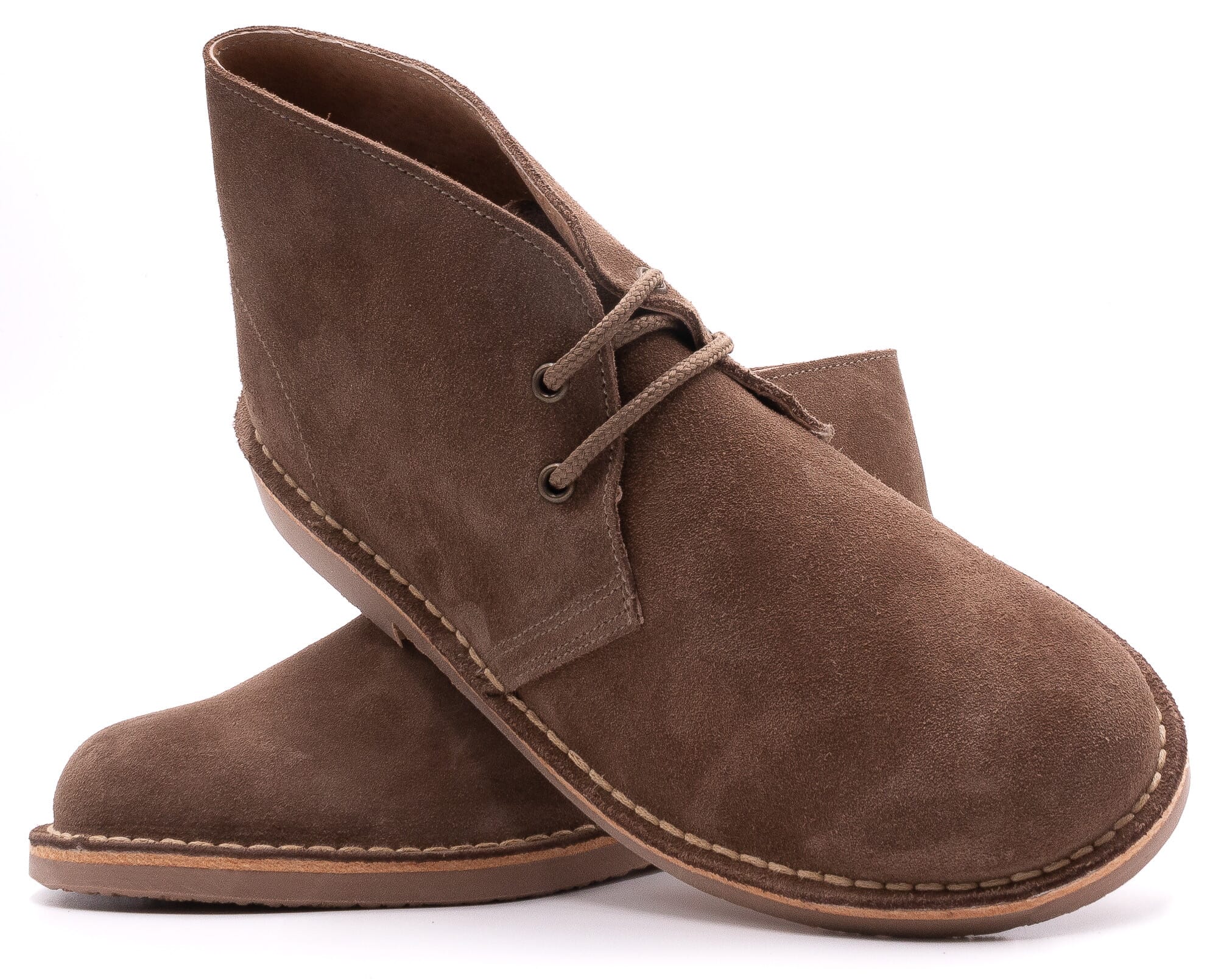 Desert boots en daim Boni & Sidonie Gris