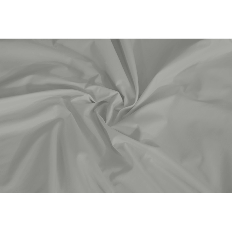 100% Pure Cotton Bolster Pillowcase COTON PUR Grey