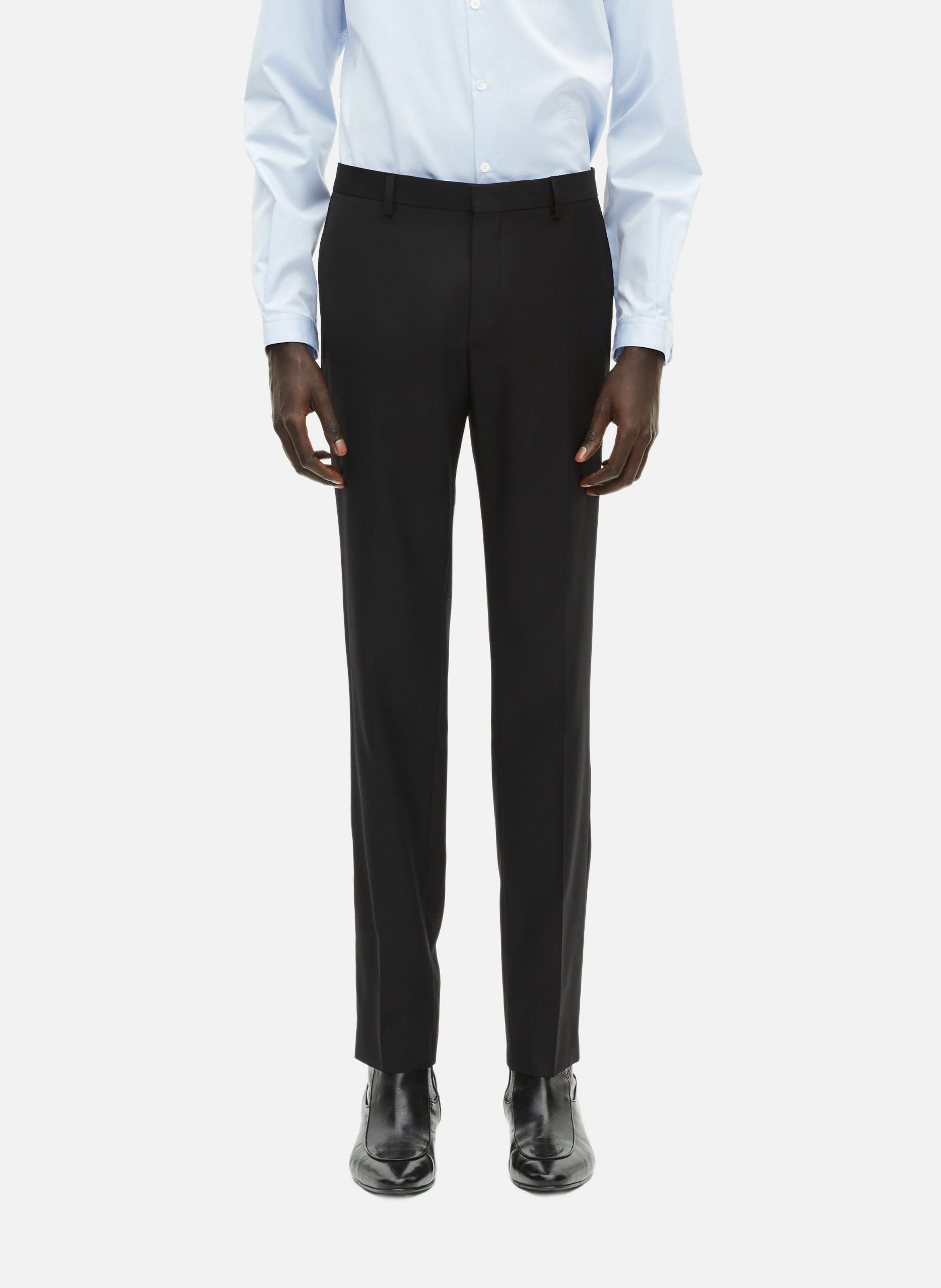 Tailored wool suit trousers THE KOOPLES Black