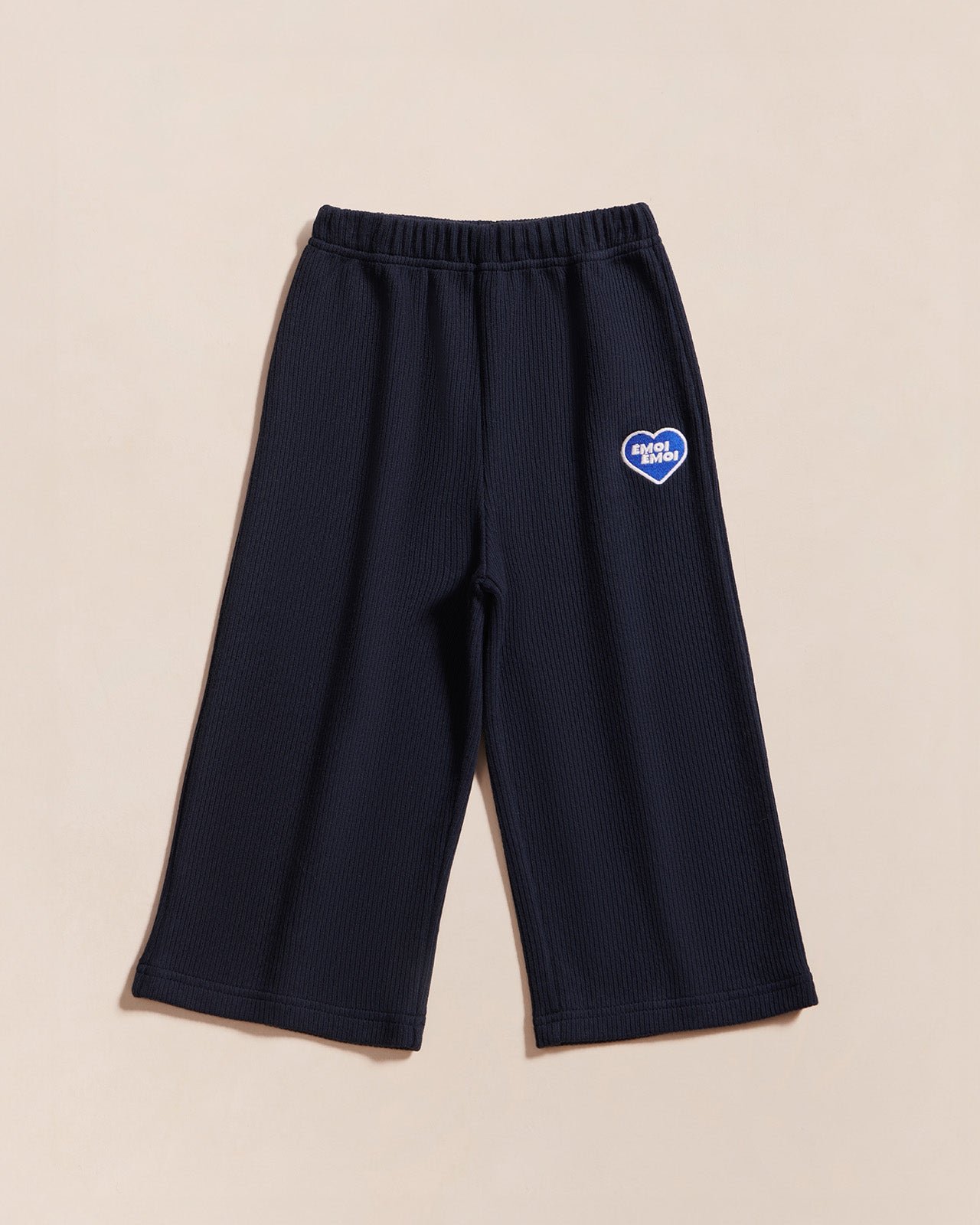 The Palou ribbed organic cotton pants EMOI EMOI Blue