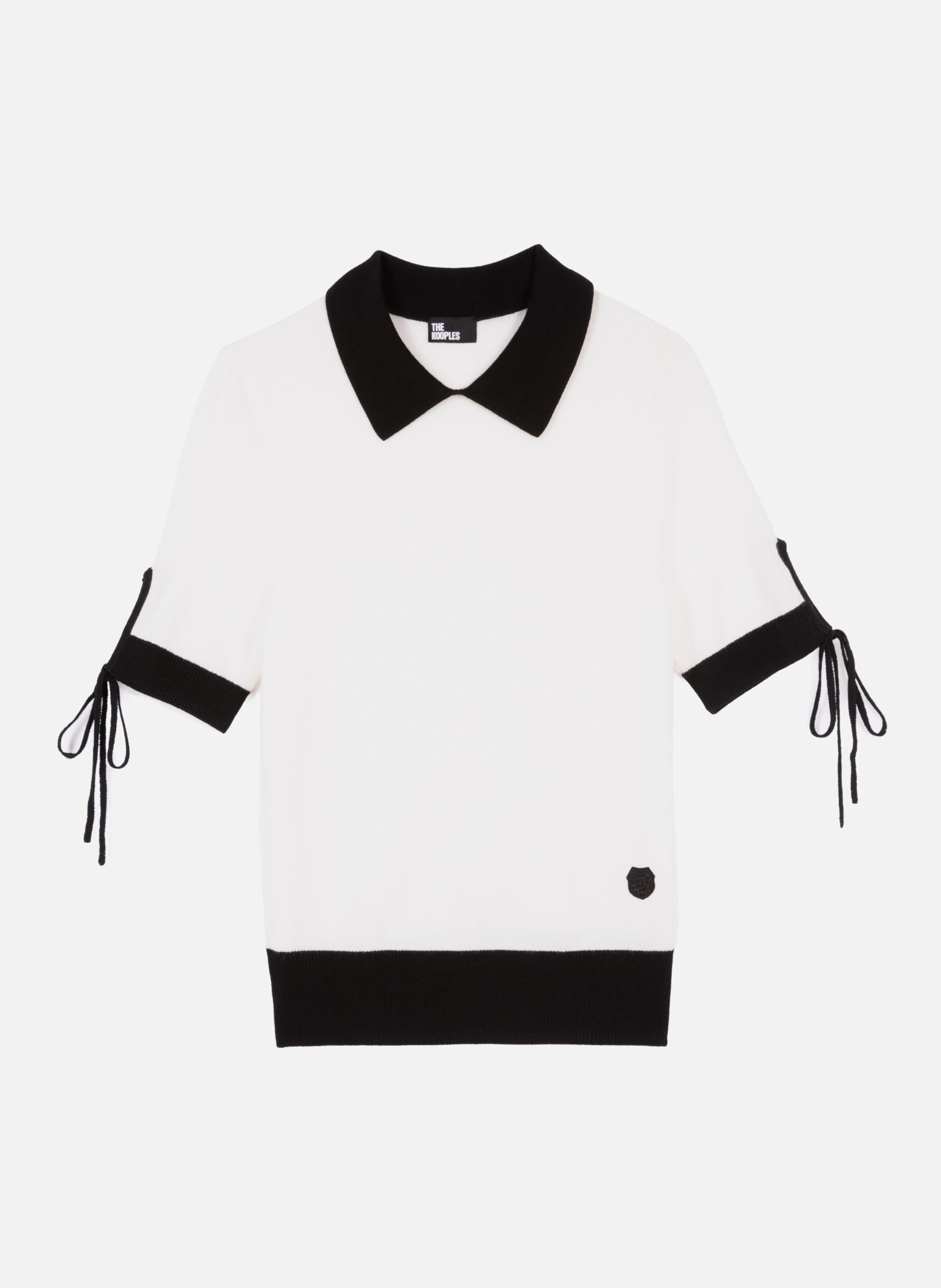 Short-sleeved sweater THE KOOPLES Black