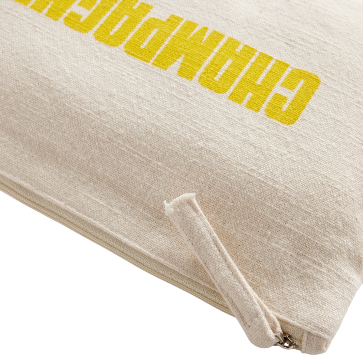 Printed zip pouch TODAY LINGE DE MAISON Yellow