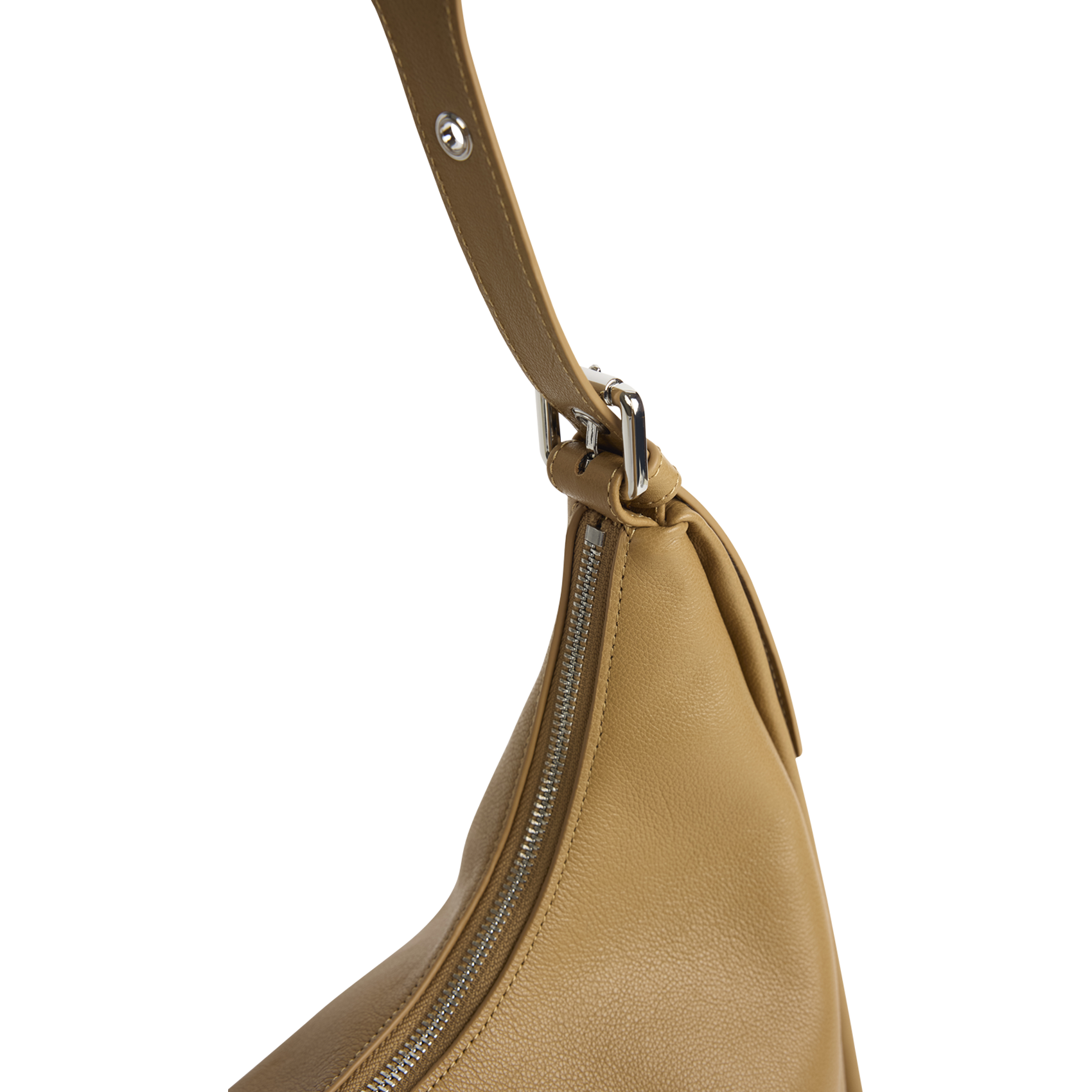 Sac porté épaule en cuir NAT & NIN Marron