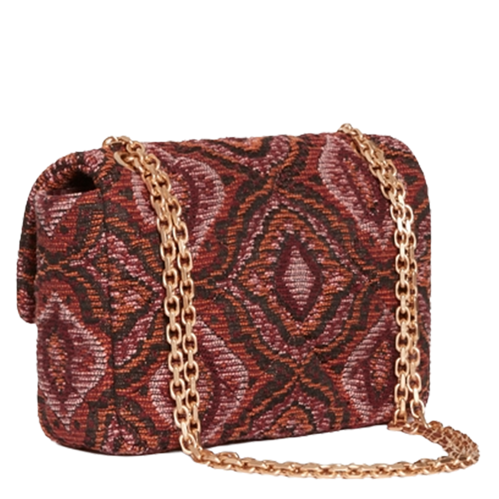 Sac bandoulière imprimée VANESSA BRUNO Multicolore