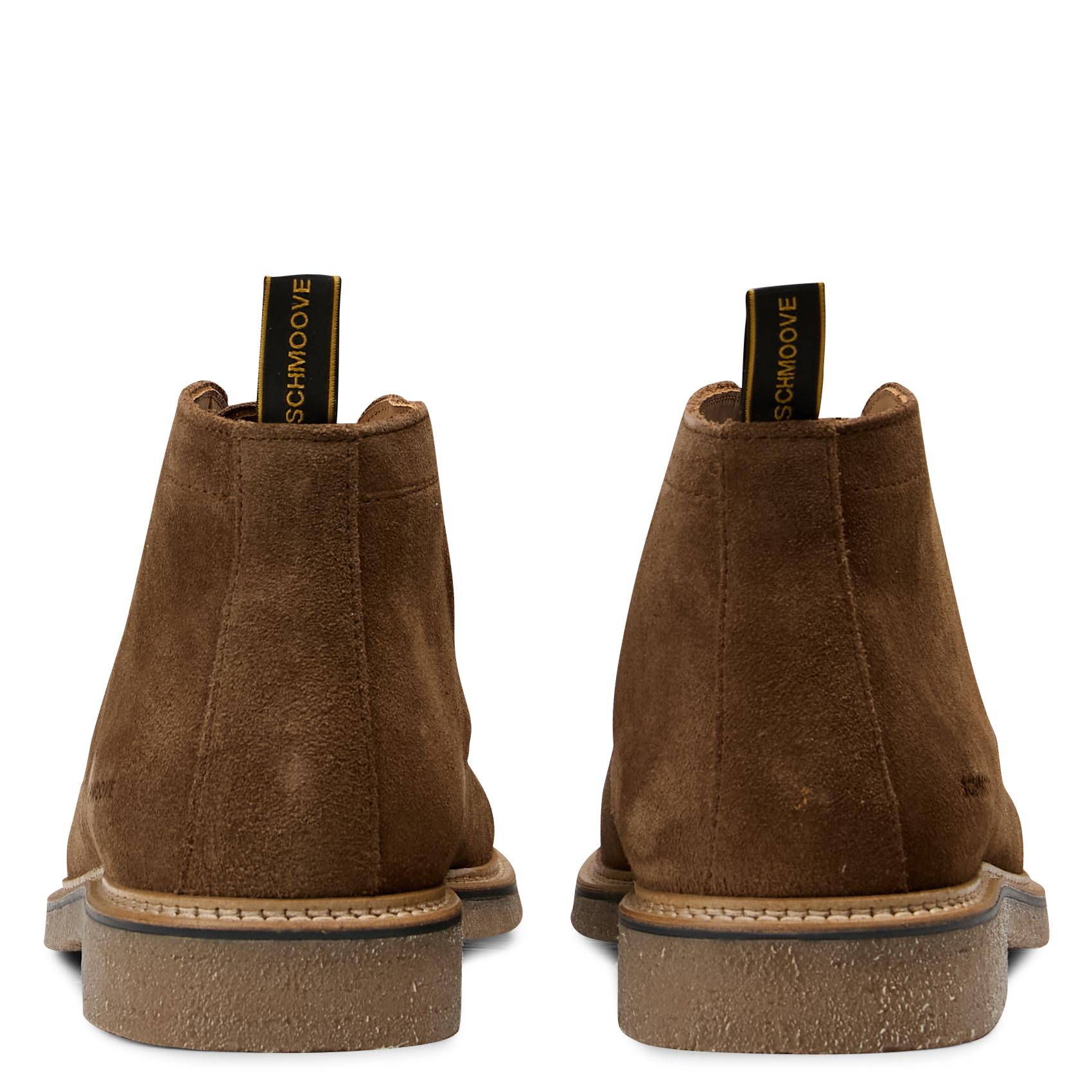 Boots à lacets en cuir suédé SCHMOOVE Marron