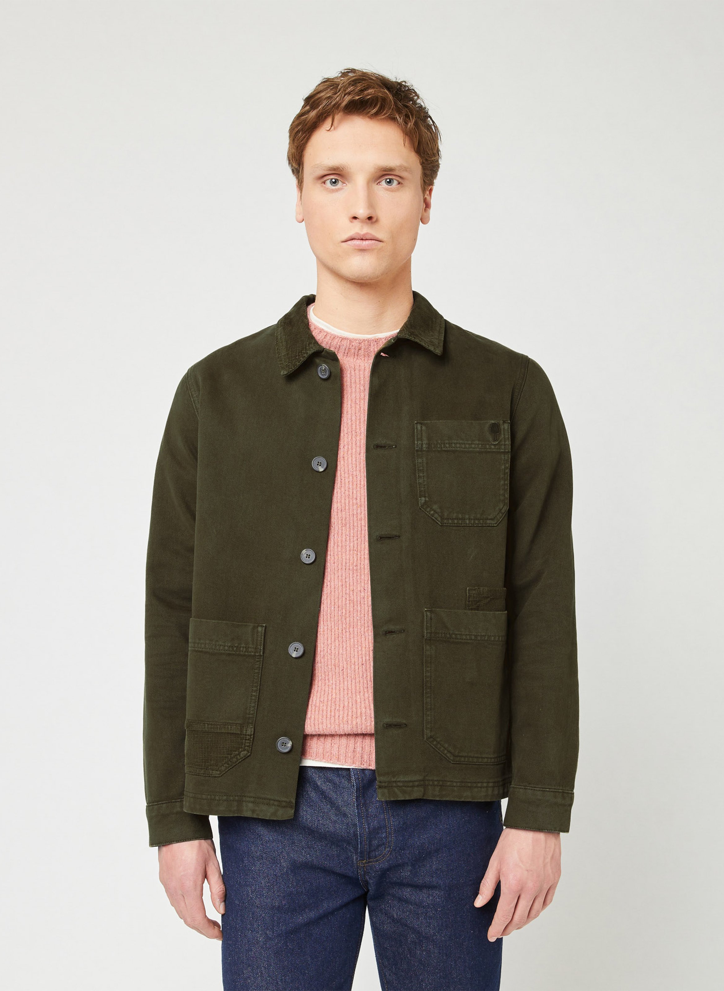 Veste col classique en coton  FAGUO