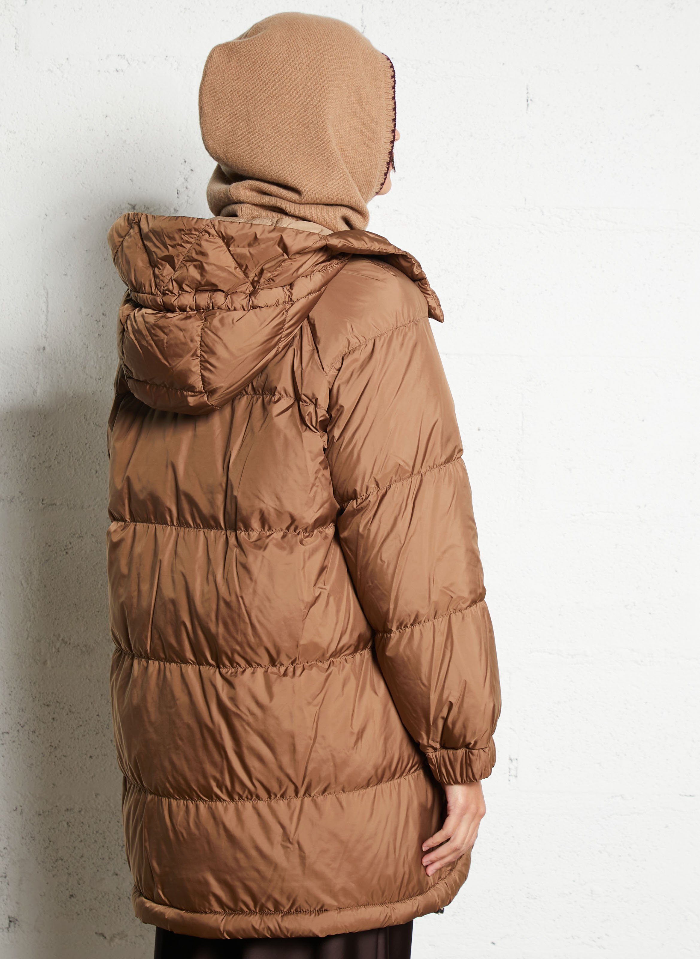 Daunenjacke mit Stehkragen MAX MARA WEEK END Braun